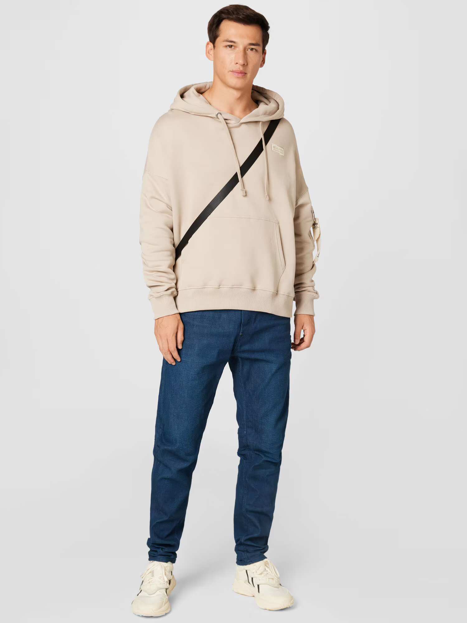 ALPHA INDUSTRIES Mikina béžová - Pepit.sk