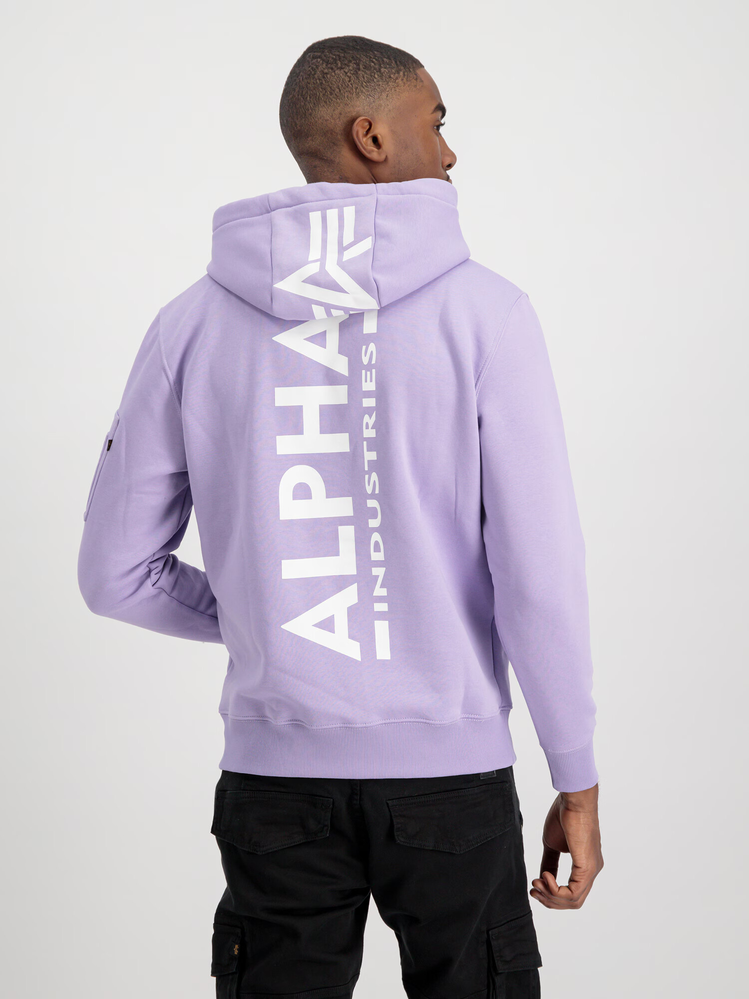 ALPHA INDUSTRIES Mikina fialová - Pepit.sk