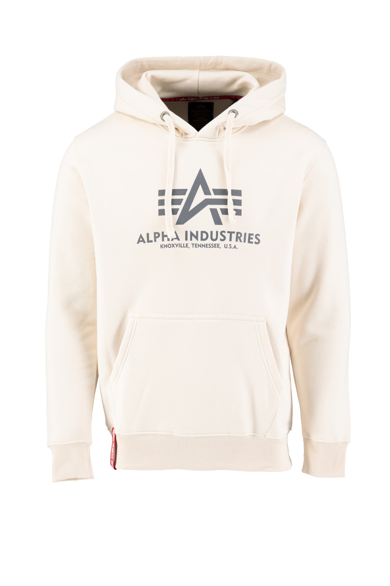 ALPHA INDUSTRIES Mikina krémová / tmavosivá - Pepit.sk