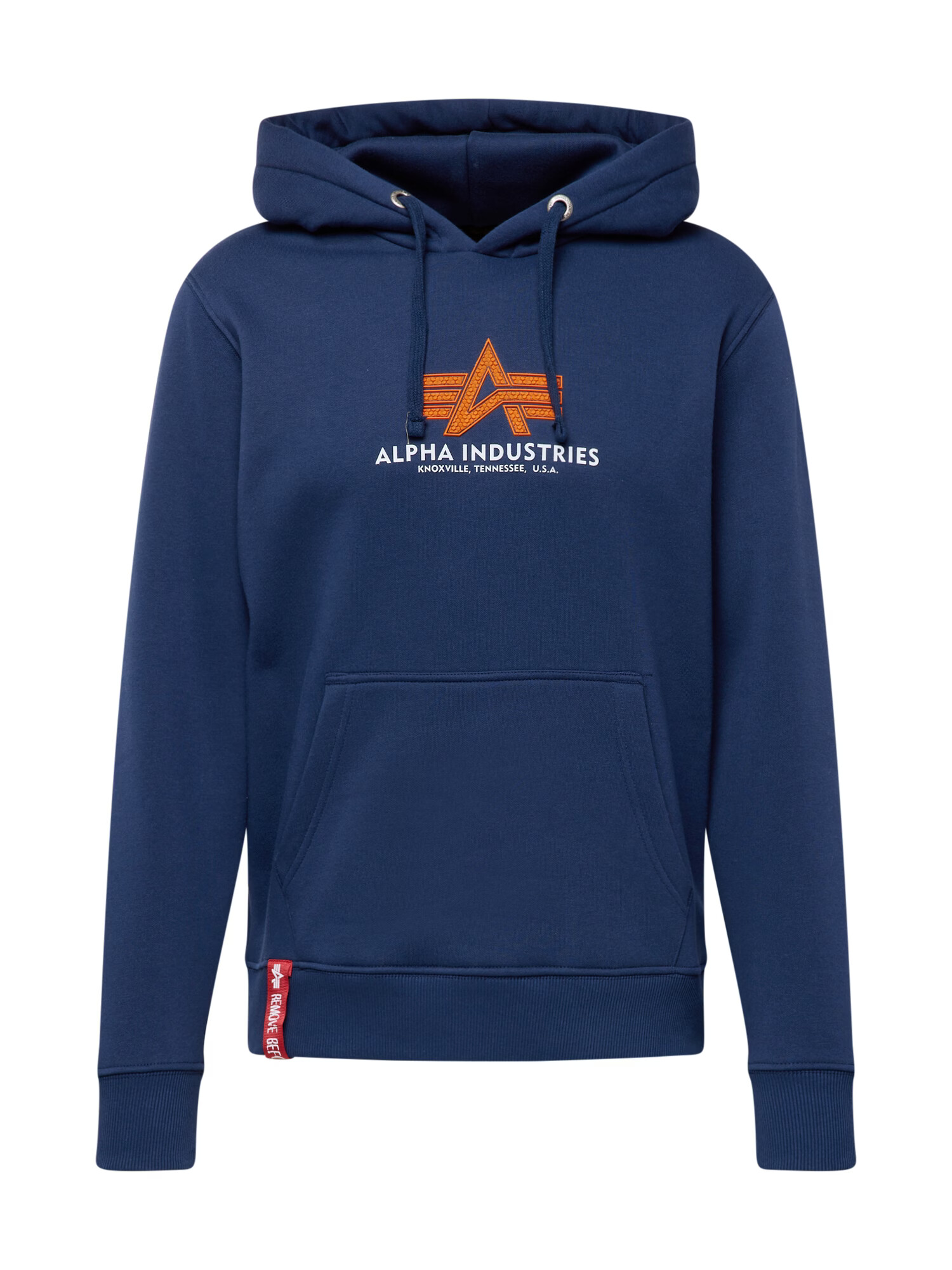 ALPHA INDUSTRIES Mikina námornícka modrá / oranžová / biela - Pepit.sk