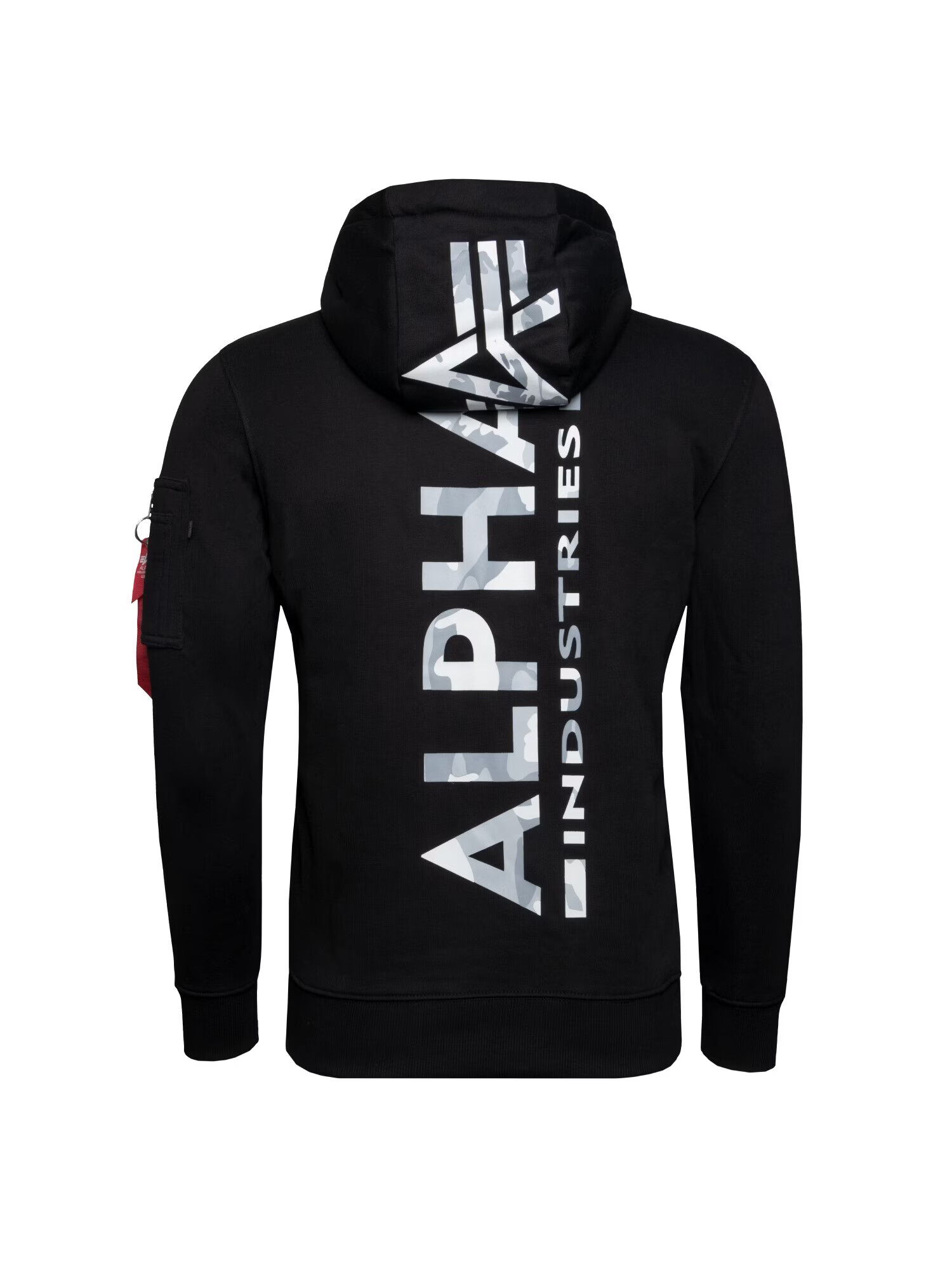 ALPHA INDUSTRIES Mikina sivá / čadičová / čierna / biela - Pepit.sk