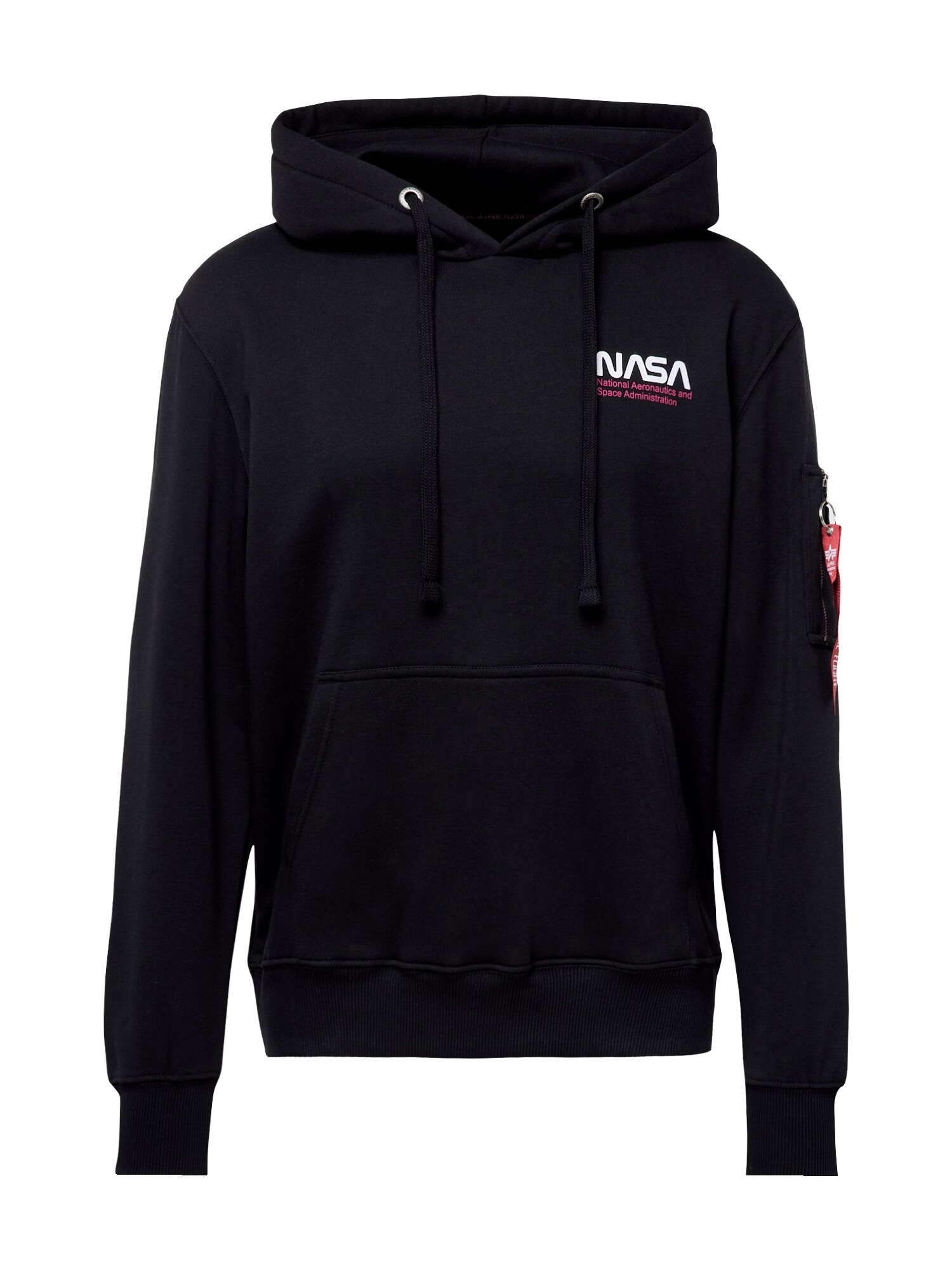 ALPHA INDUSTRIES Mikina 'Skylab' sivá / ružová / čierna / biela - Pepit.sk