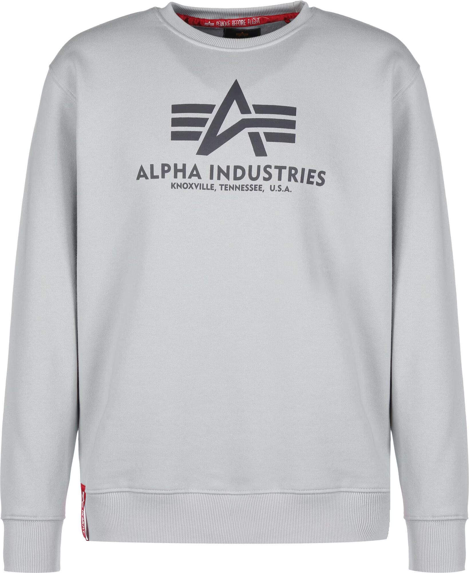 ALPHA INDUSTRIES Mikina sivá / tmavosivá - Pepit.sk