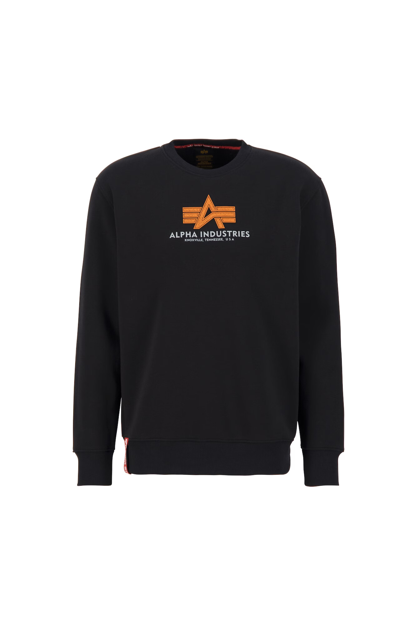 ALPHA INDUSTRIES Mikina striebornosivá / oranžová / čierna - Pepit.sk