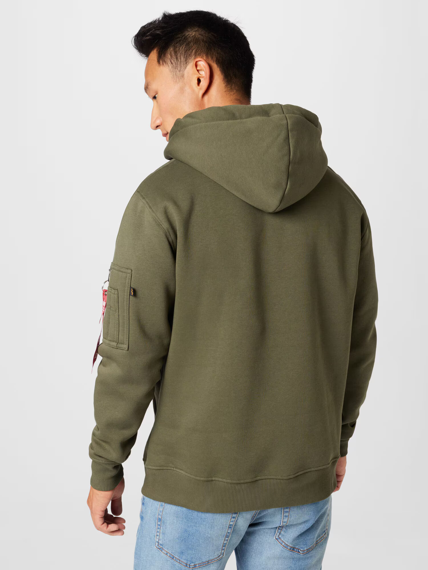 ALPHA INDUSTRIES Mikina svetlobéžová / modrá / olivová / tmavočervená - Pepit.sk