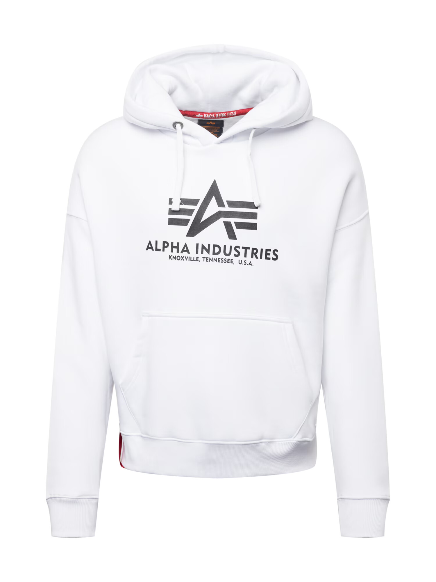 ALPHA INDUSTRIES Mikina tmavomodrá / biela - Pepit.sk