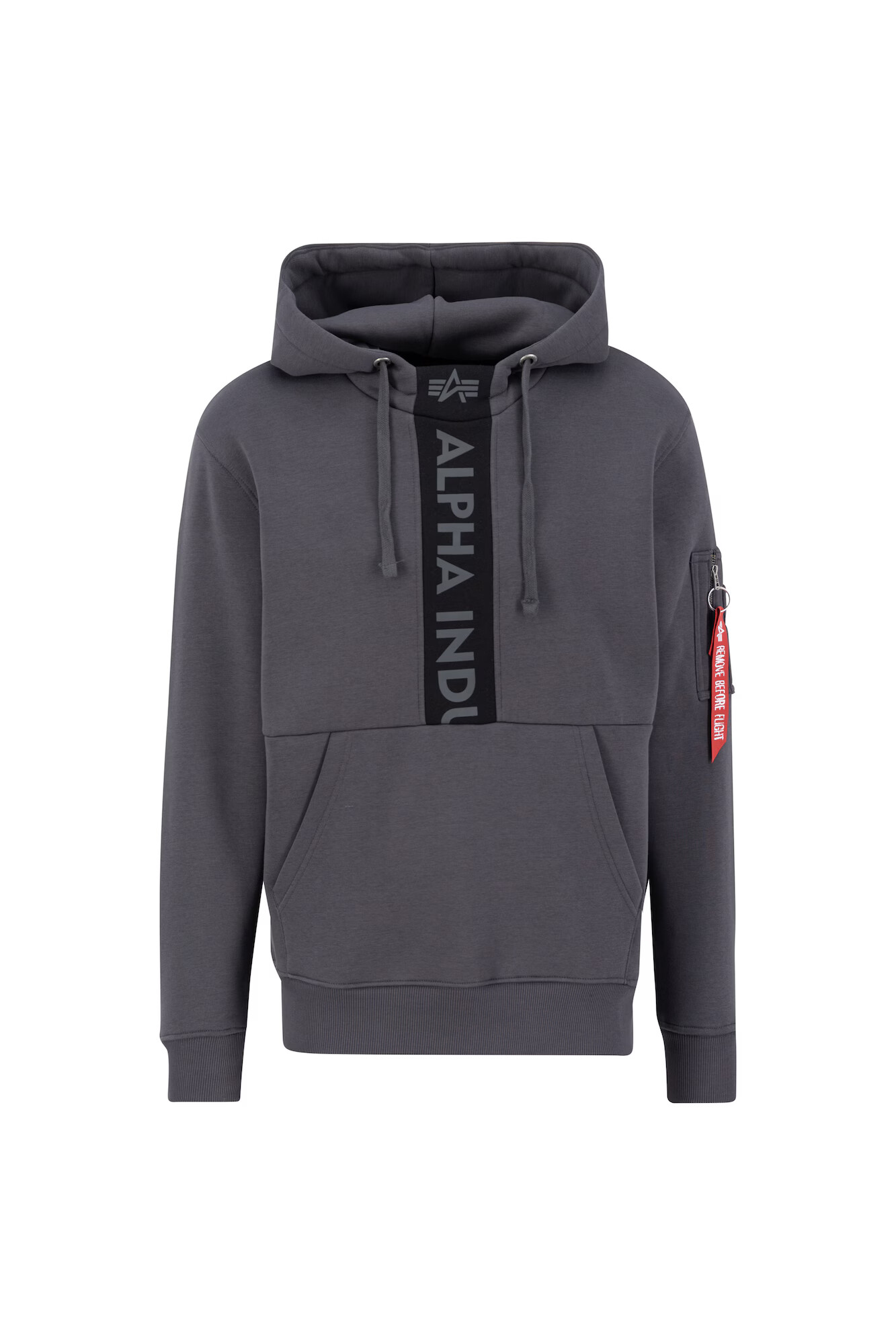 ALPHA INDUSTRIES Mikina tmavosivá / oranžová - Pepit.sk