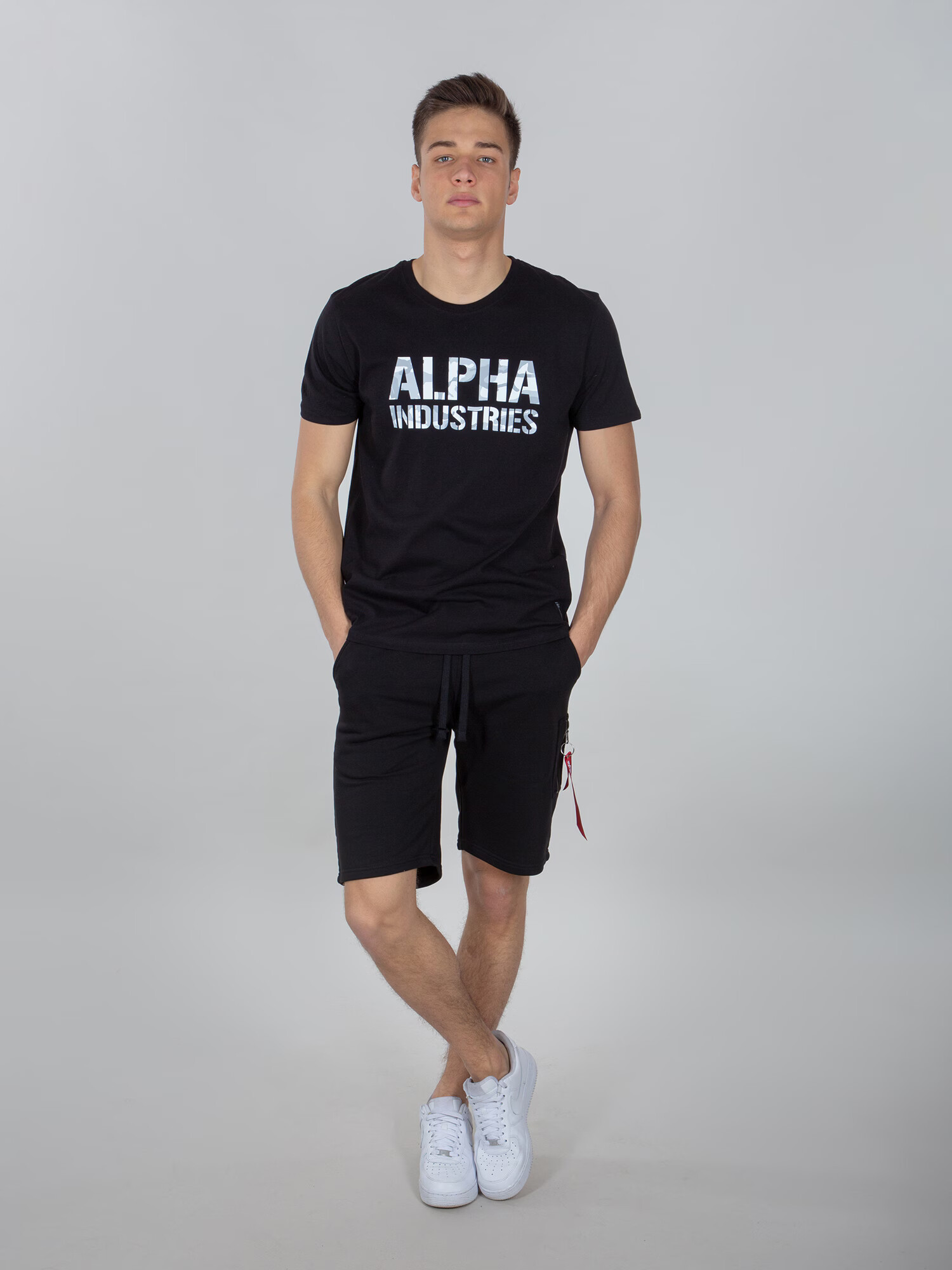 ALPHA INDUSTRIES Nohavice čierna - Pepit.sk