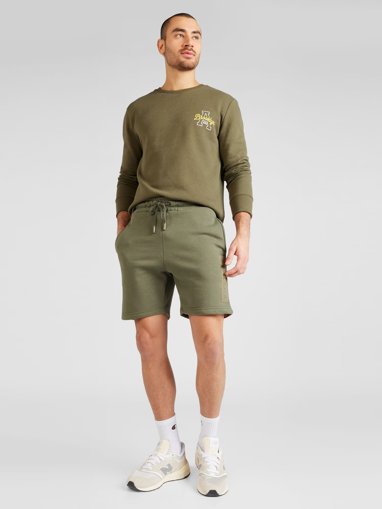 ALPHA INDUSTRIES Nohavice kaki - Pepit.sk