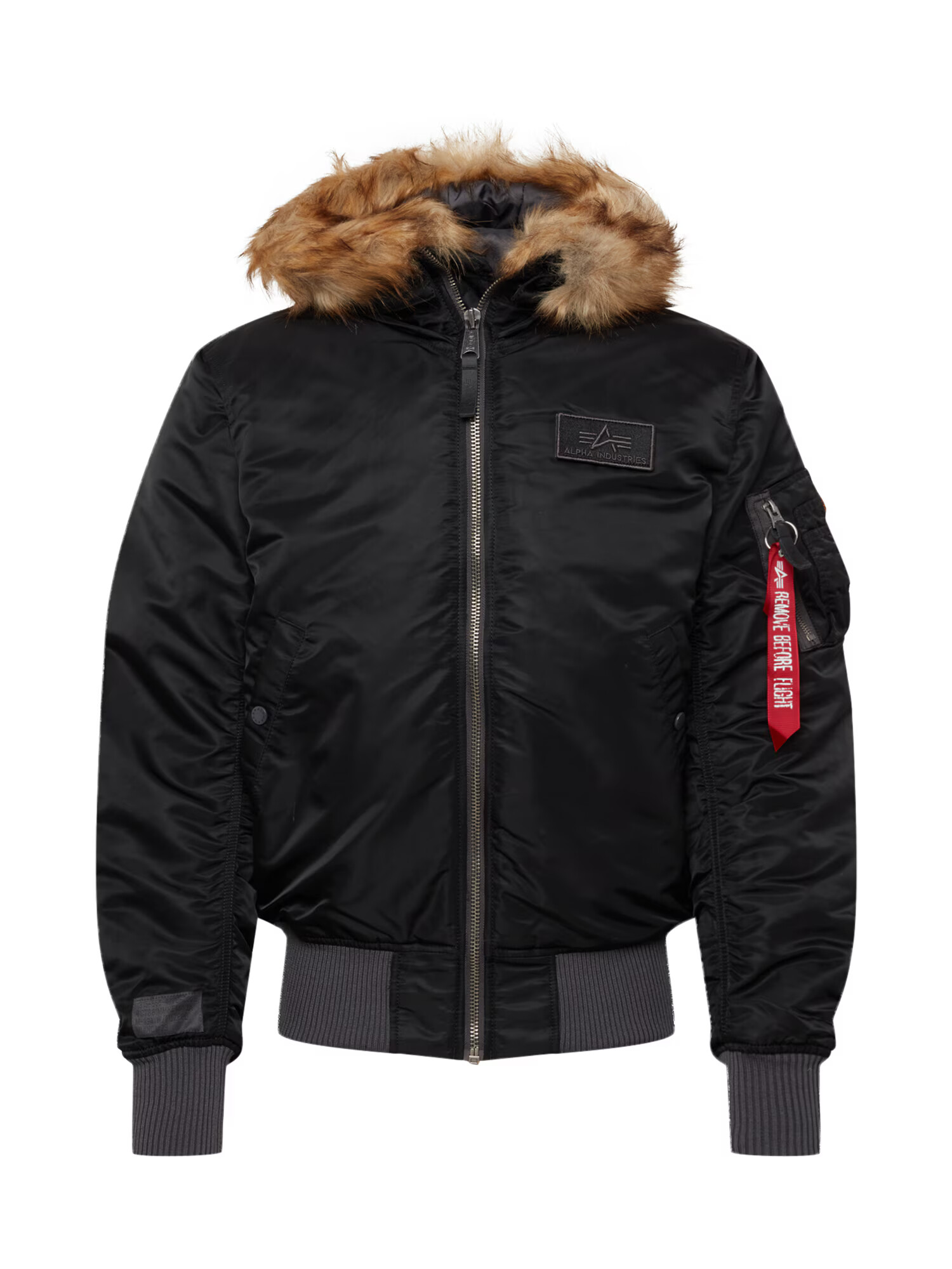 ALPHA INDUSTRIES Prechodná bunda čierna - Pepit.sk