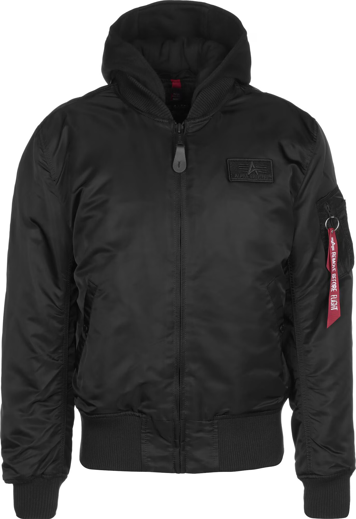 ALPHA INDUSTRIES Prechodná bunda čierna / biela - Pepit.sk