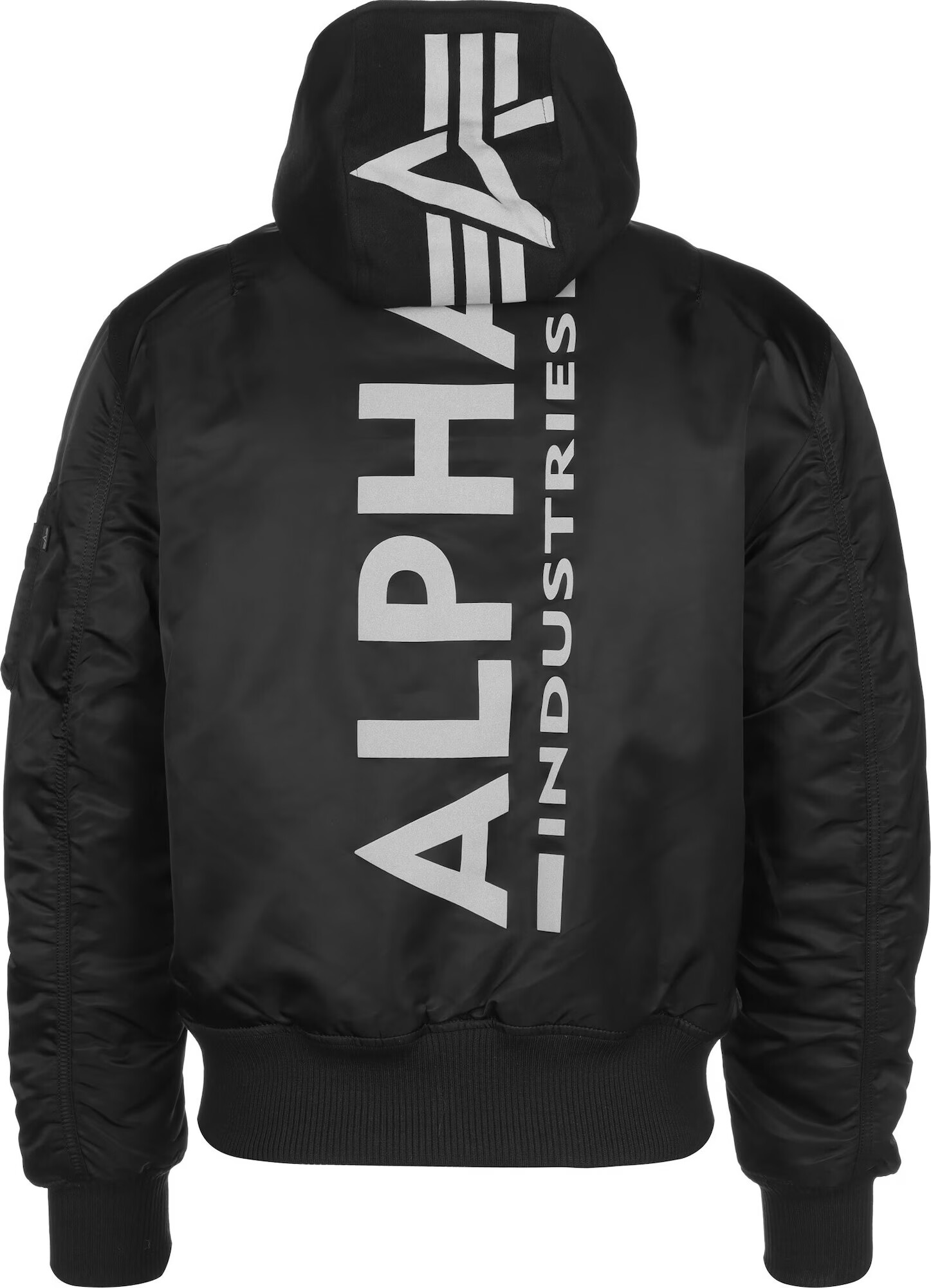 ALPHA INDUSTRIES Prechodná bunda čierna / biela - Pepit.sk