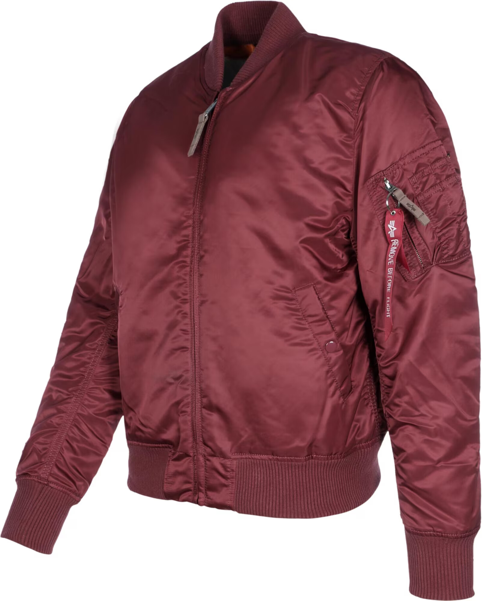 ALPHA INDUSTRIES Prechodná bunda 'MA-1 VF 59' burgundská - Pepit.sk