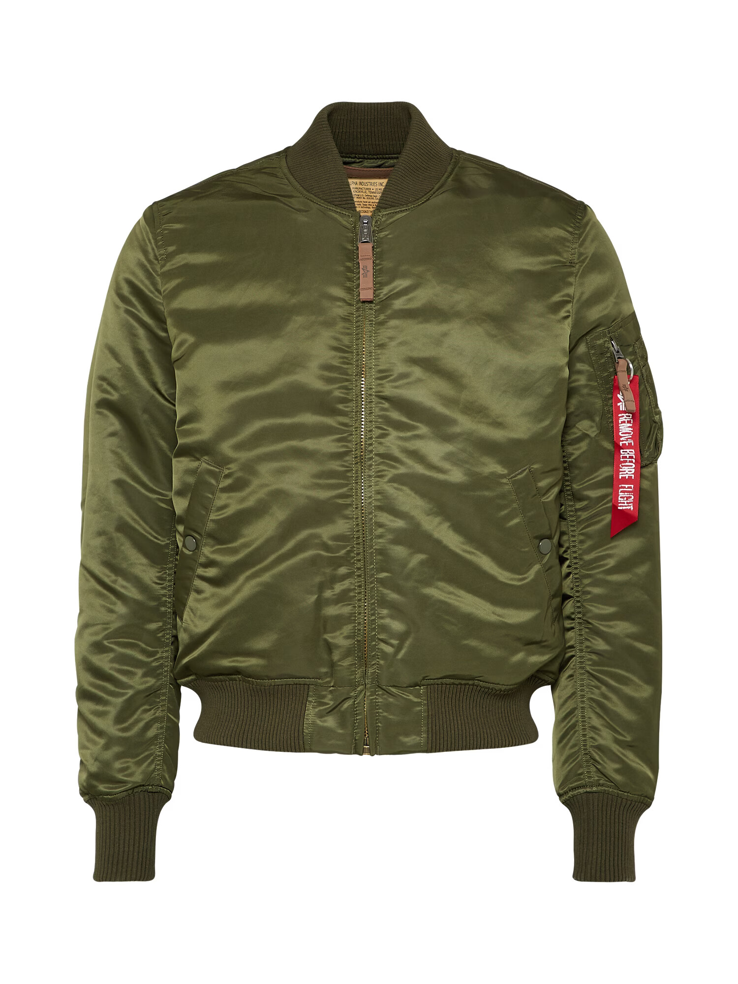 ALPHA INDUSTRIES Prechodná bunda 'MA-1 VF 59' tmavozelená - Pepit.sk