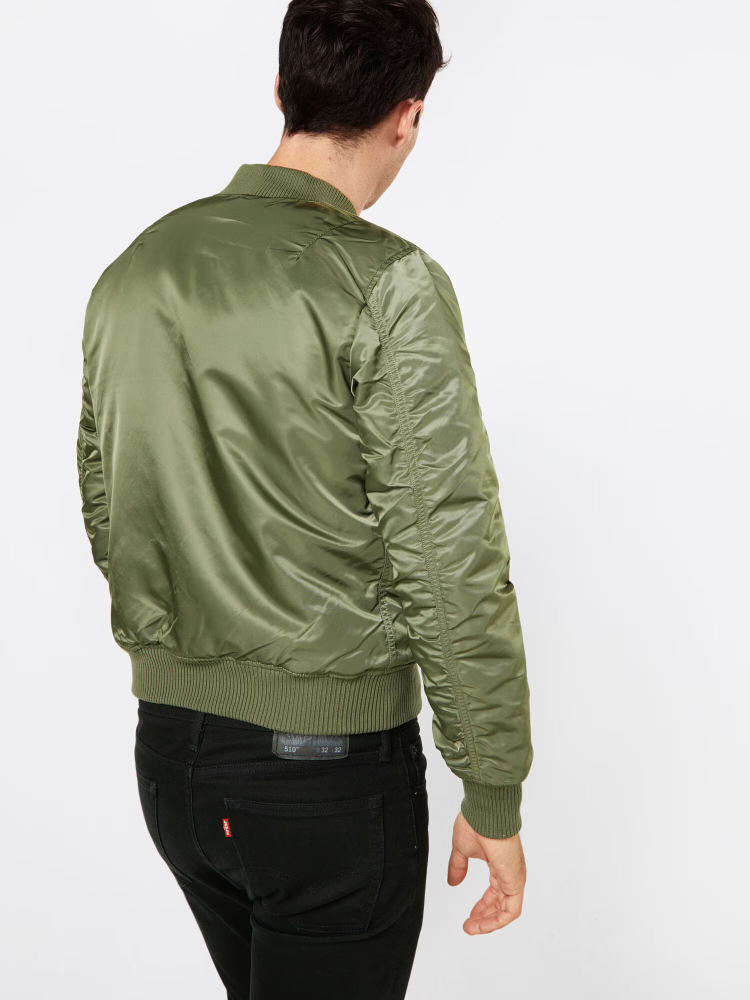 ALPHA INDUSTRIES Prechodná bunda 'MA-1 VF NASA' olivová - Pepit.sk