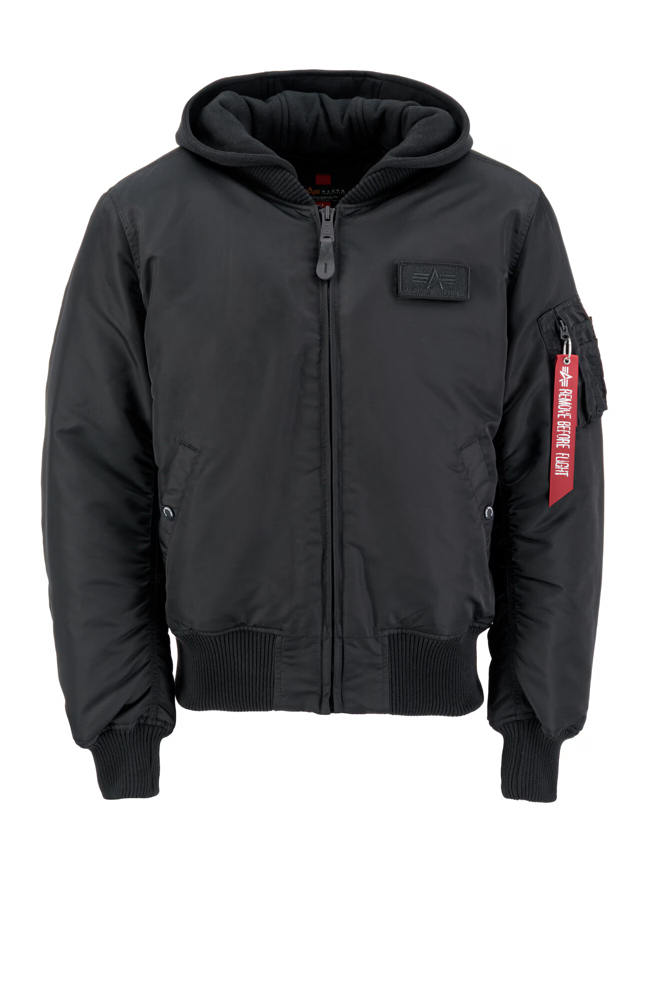 ALPHA INDUSTRIES Prechodná bunda 'MA-1 ZH' čierna - Pepit.sk