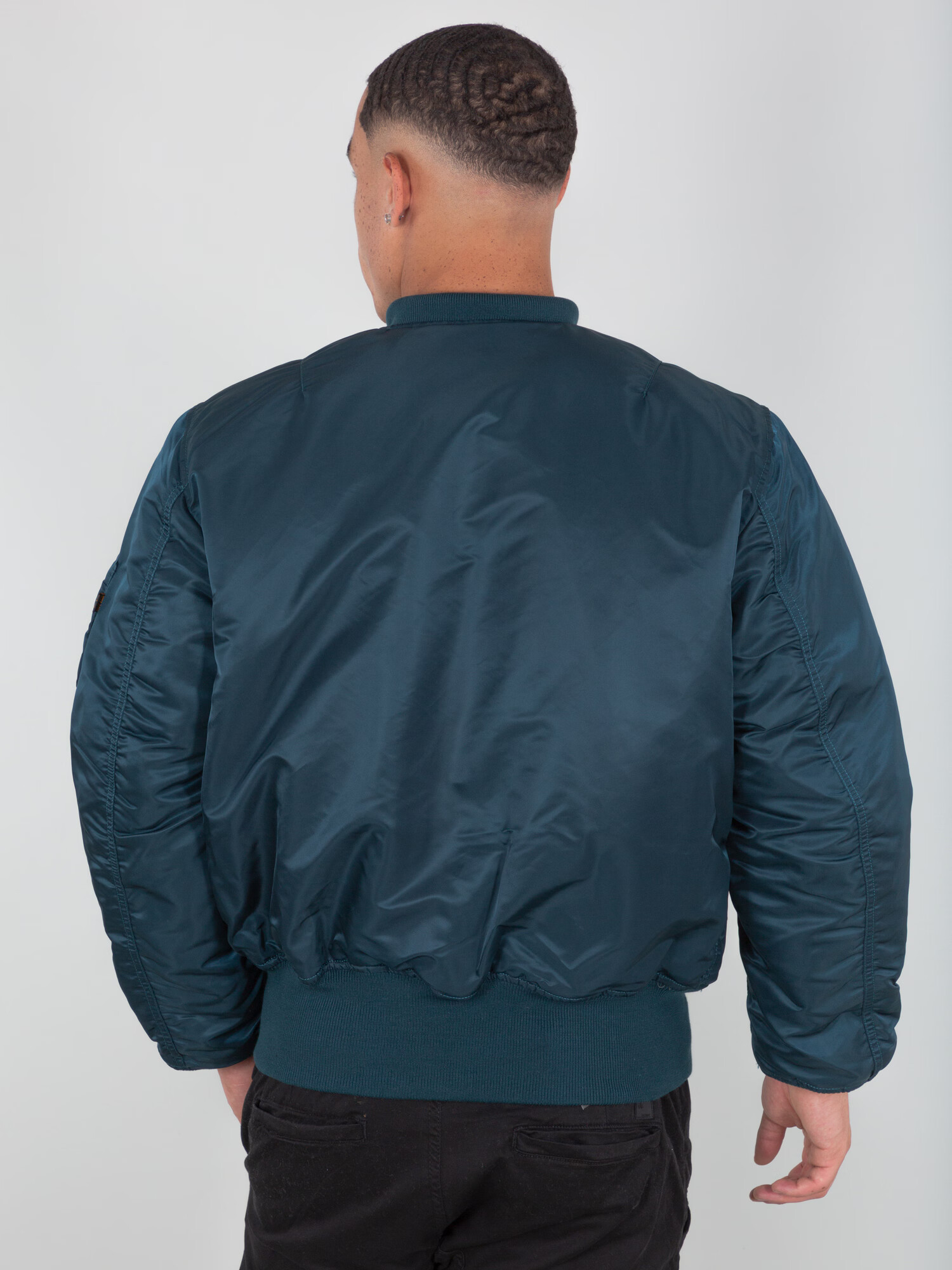 ALPHA INDUSTRIES Prechodná bunda námornícka modrá / oranžová / červená / biela - Pepit.sk