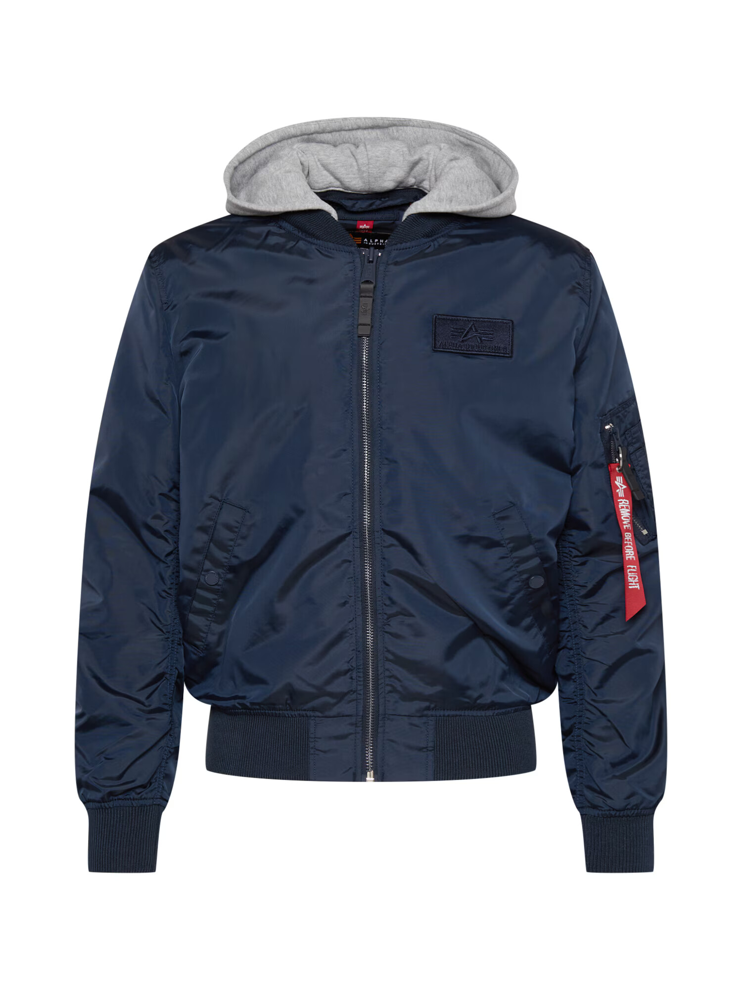 ALPHA INDUSTRIES Prechodná bunda námornícka modrá / sivá - Pepit.sk