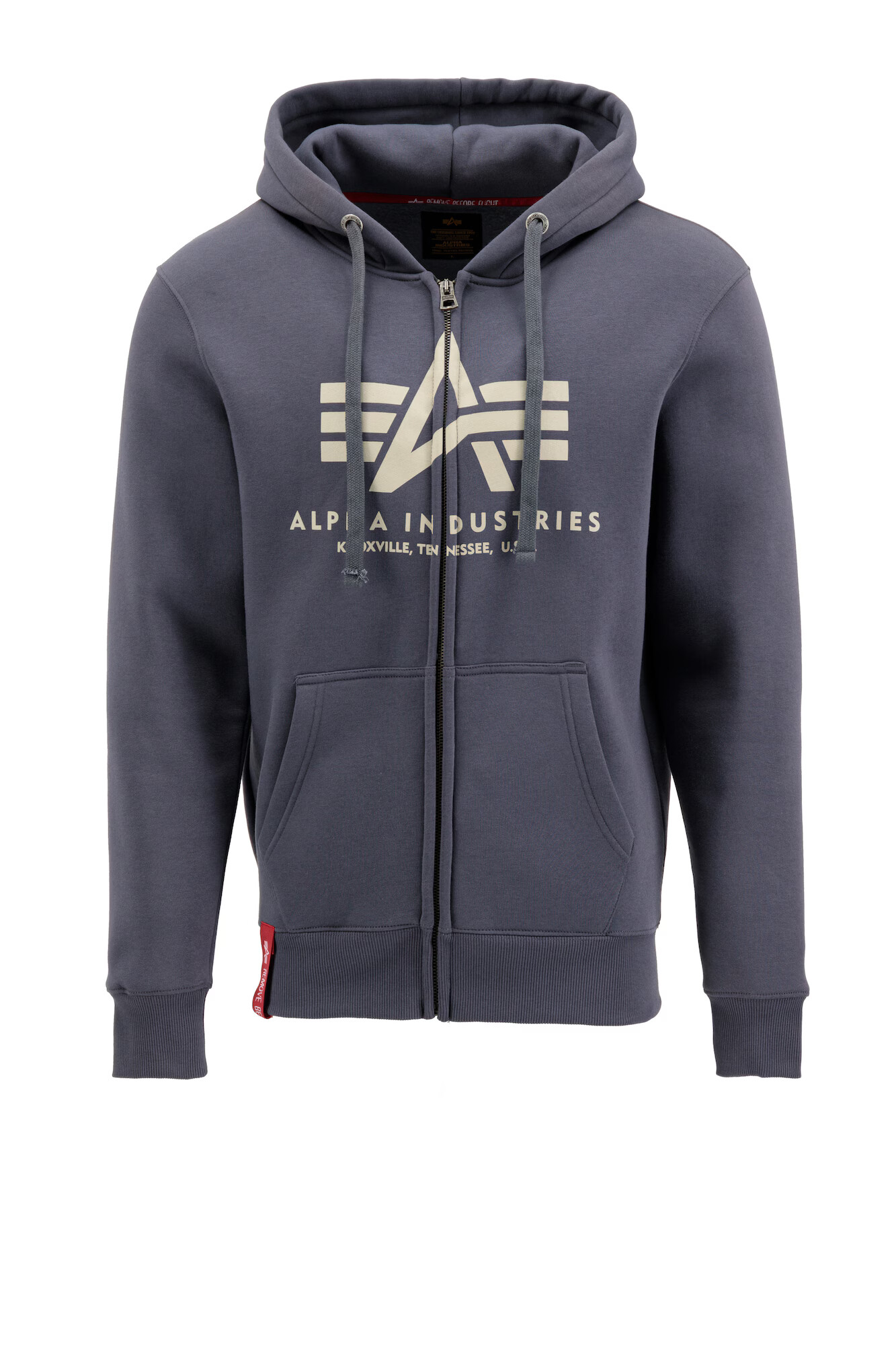 ALPHA INDUSTRIES Tepláková bunda krémová / sivá - Pepit.sk