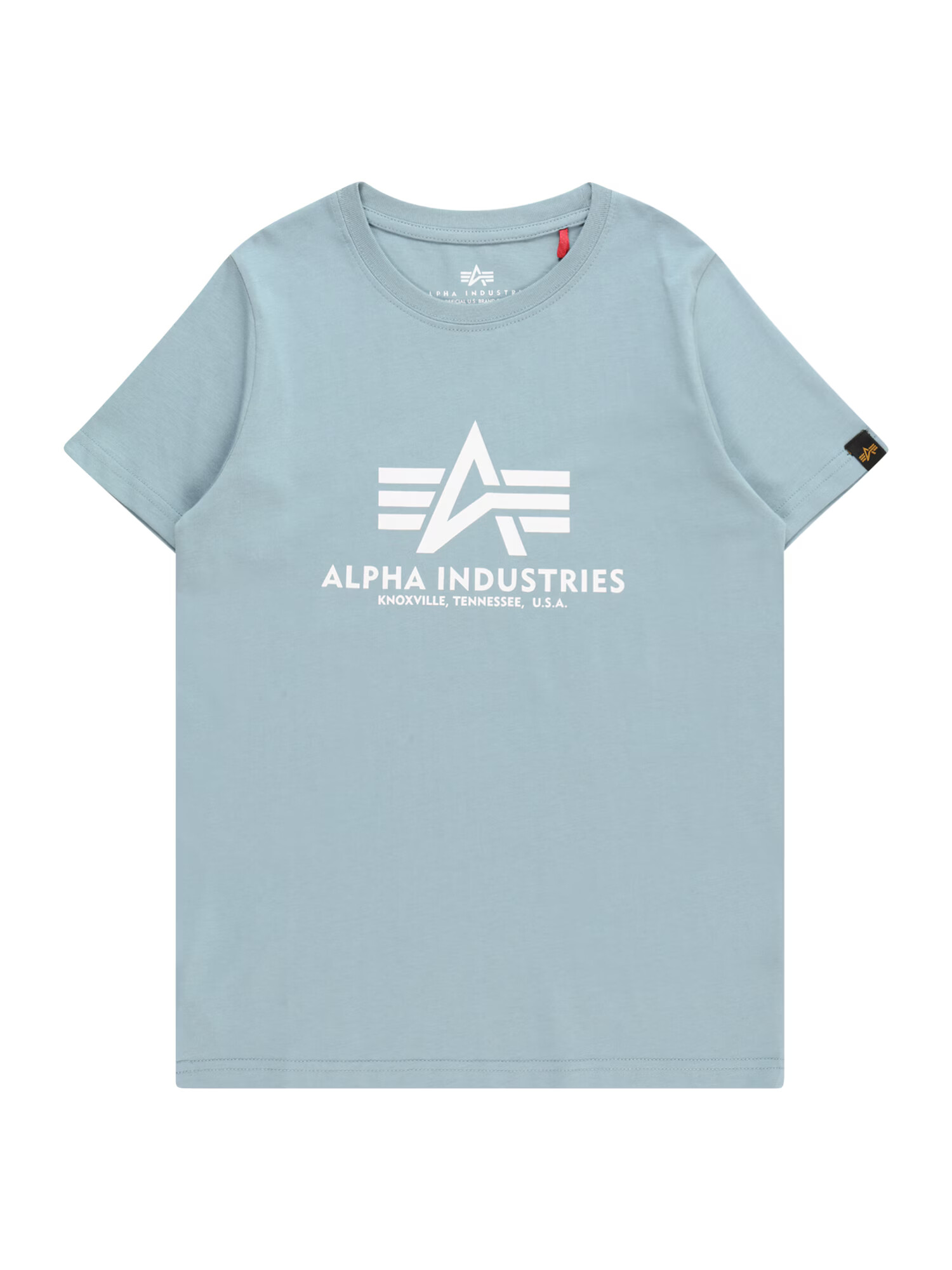 ALPHA INDUSTRIES Tričko modrosivá / biela - Pepit.sk