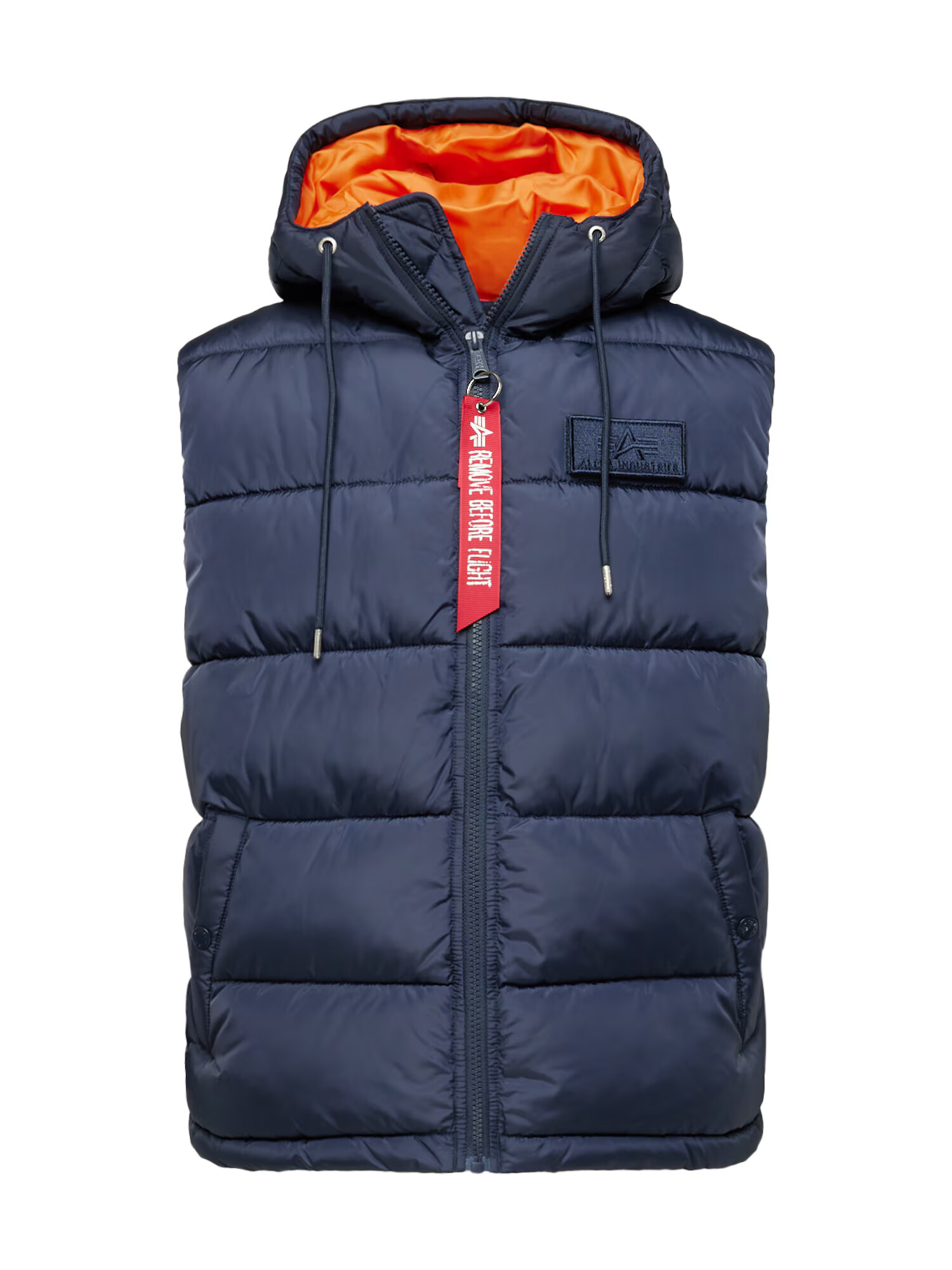 ALPHA INDUSTRIES Vesta námornícka modrá / tmavooranžová / jasne červená / šedobiela - Pepit.sk