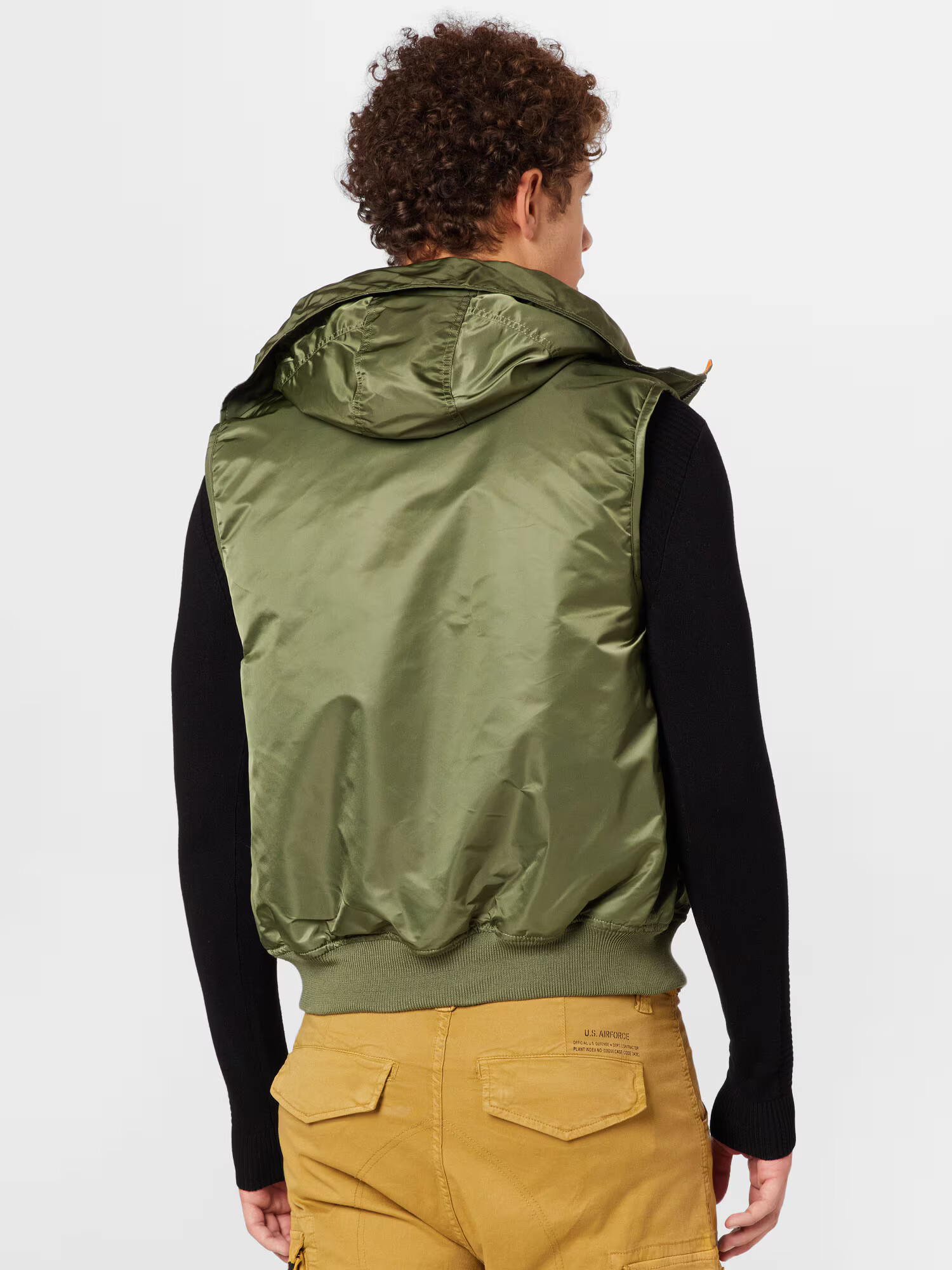 ALPHA INDUSTRIES Vesta zelená / oranžová / jasne červená / biela - Pepit.sk