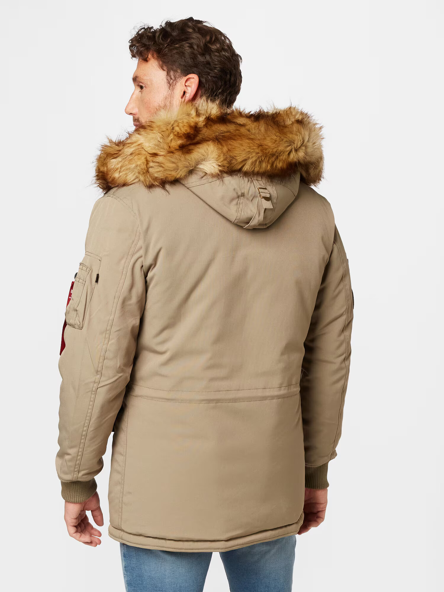 ALPHA INDUSTRIES Zimná bunda 'Arctic Discoverer' olivová - Pepit.sk