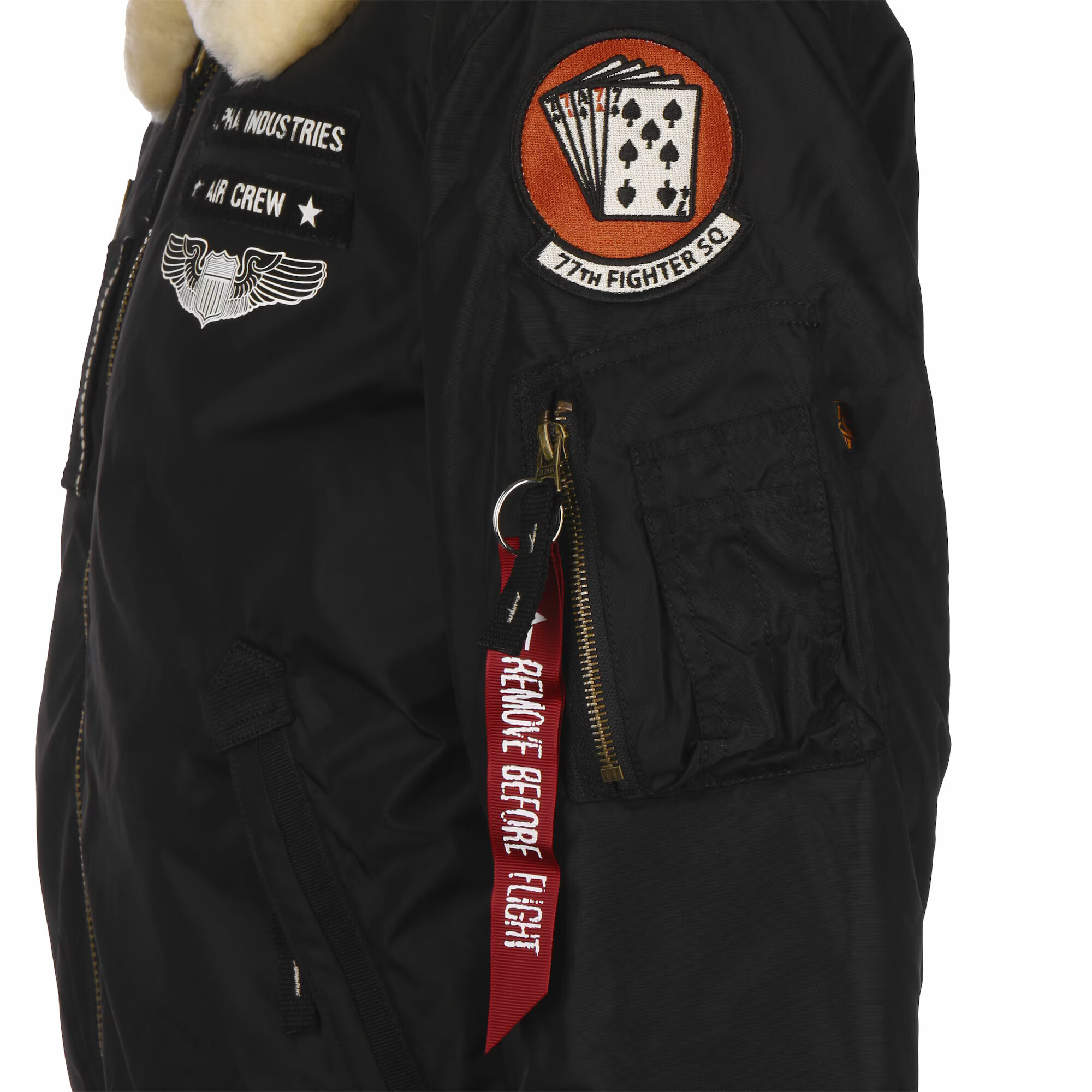 ALPHA INDUSTRIES Zimná bunda ' Injector III Air Force ' čierna - Pepit.sk