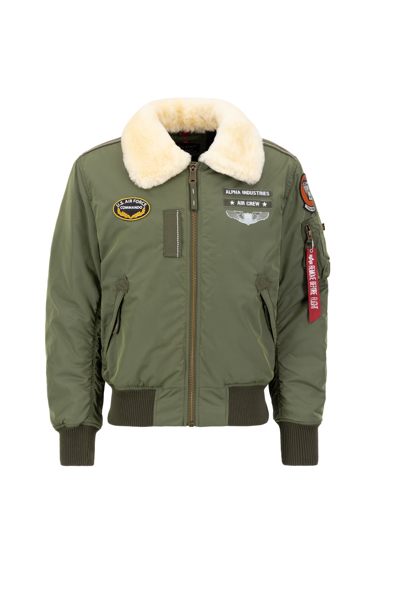 ALPHA INDUSTRIES Zimná bunda 'Injector III Air Force' kaki / zmiešané farby - Pepit.sk