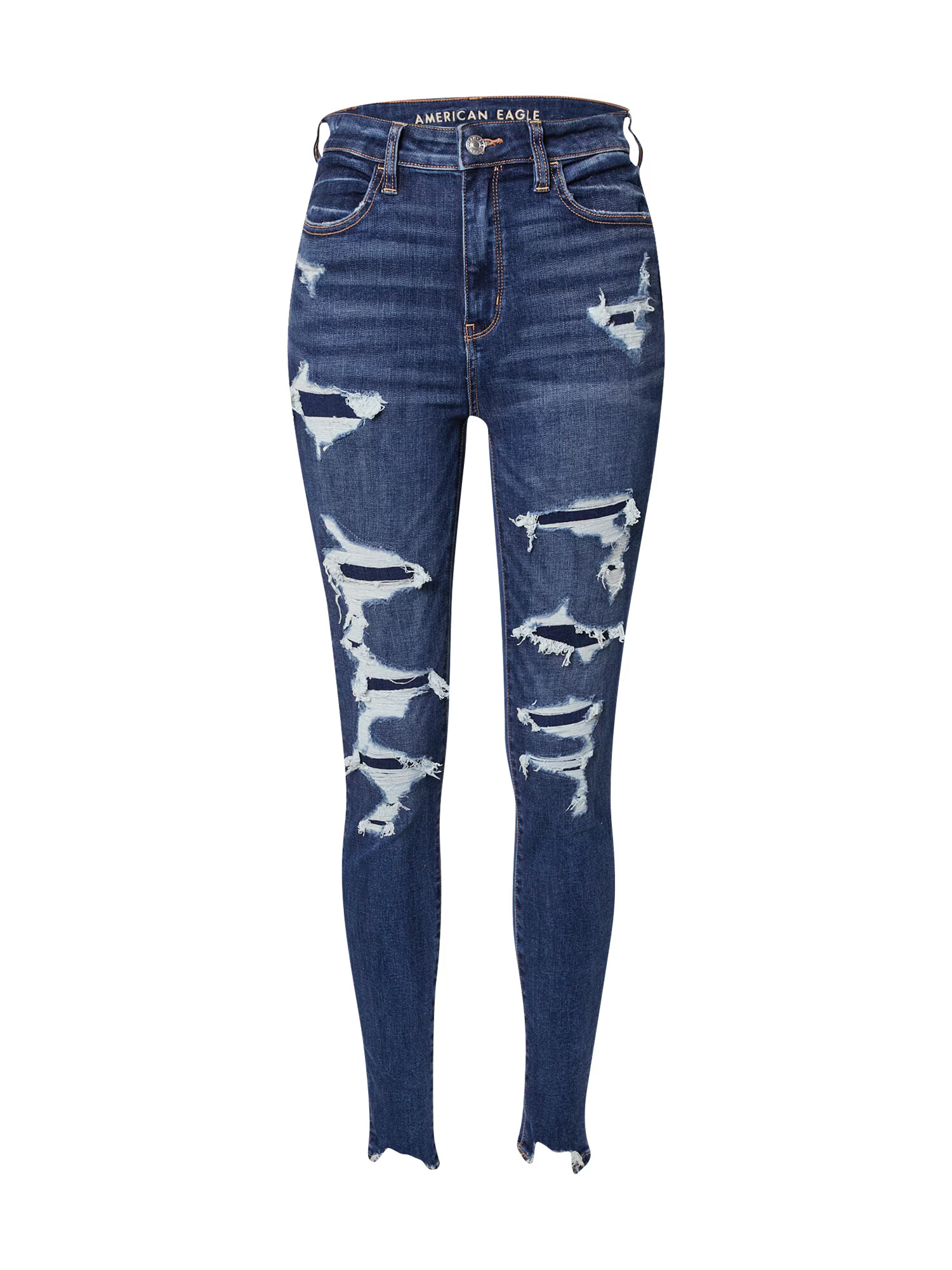 American Eagle Jeggings modrá denim - Pepit.sk