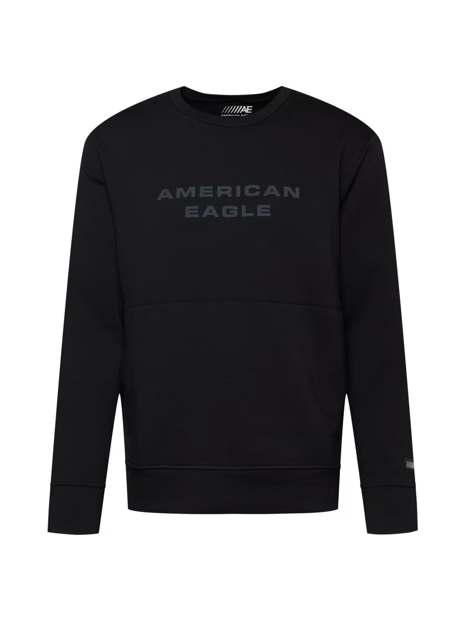 American Eagle Mikina sivá / čierna / biela - Pepit.sk