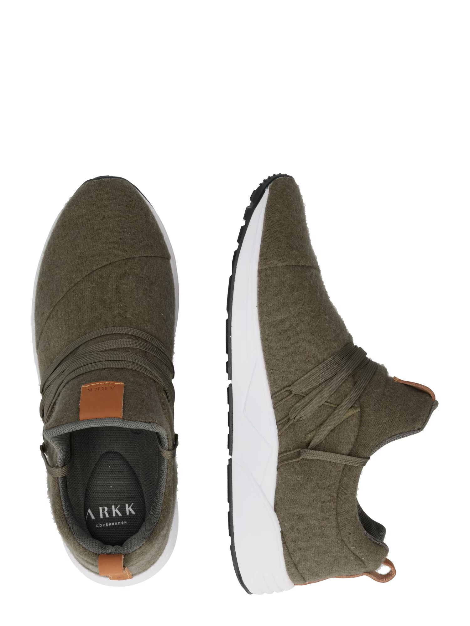 ARKK Copenhagen Slip-on obuv 'Raven' hnedá / koňaková / sivá - Pepit.sk