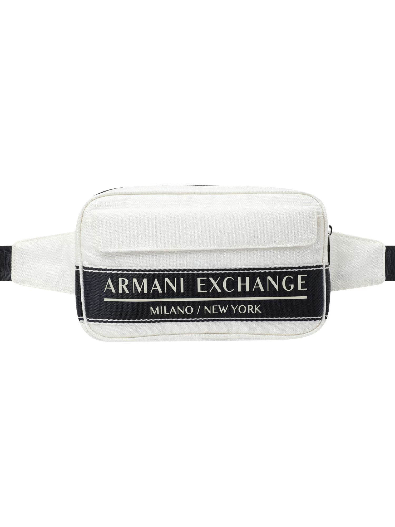 ARMANI EXCHANGE Ľadvinka čierna / biela - Pepit.sk