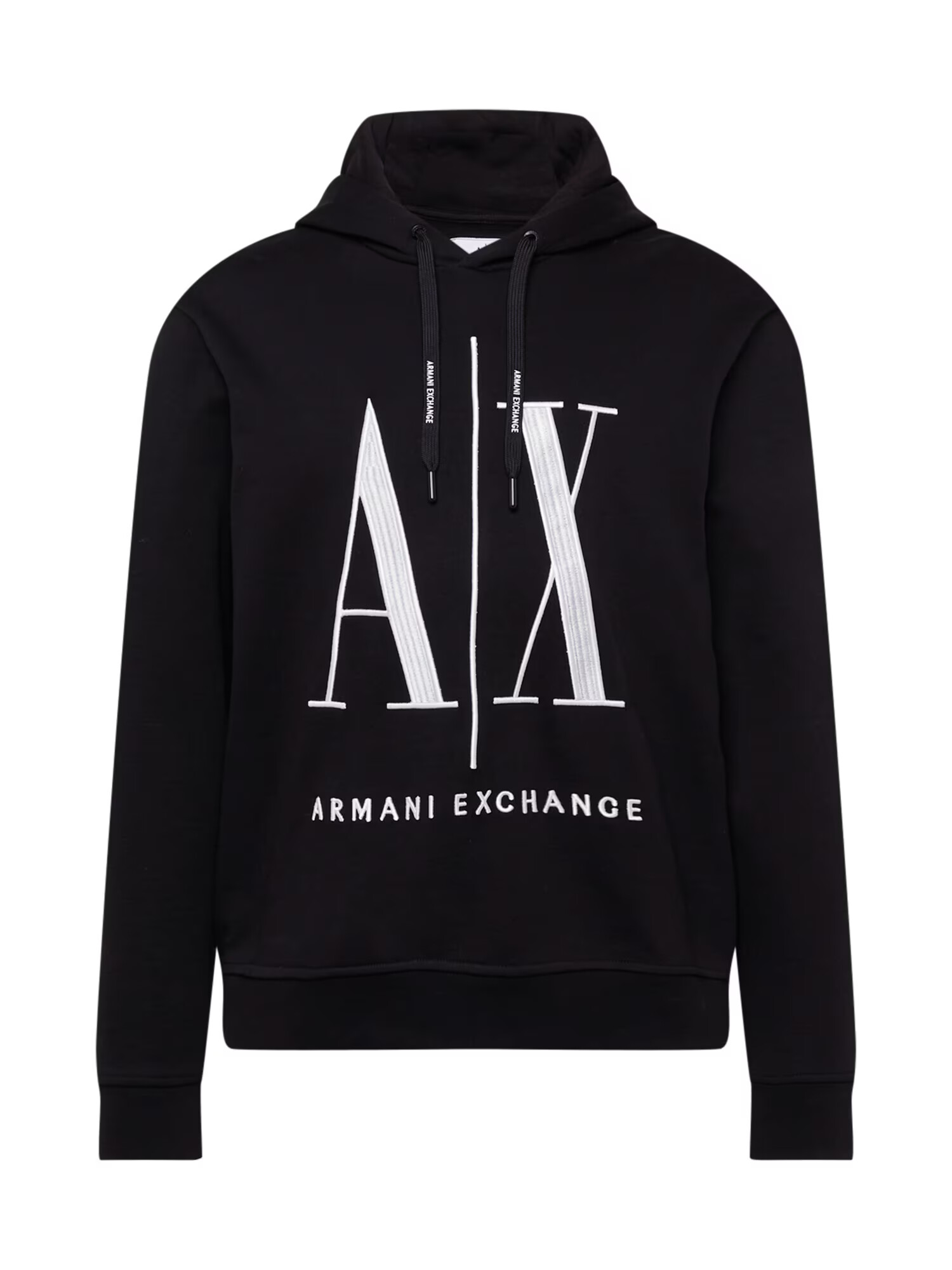 ARMANI EXCHANGE Mikina čierna / biela - Pepit.sk