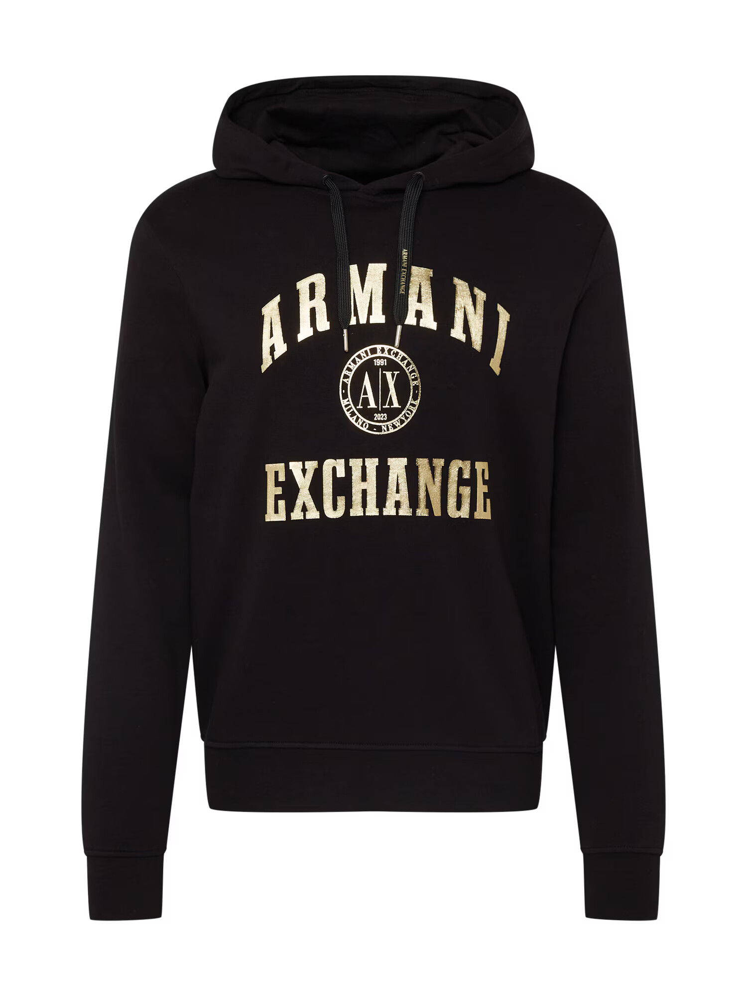 ARMANI EXCHANGE Mikina zlatá / čierna - Pepit.sk