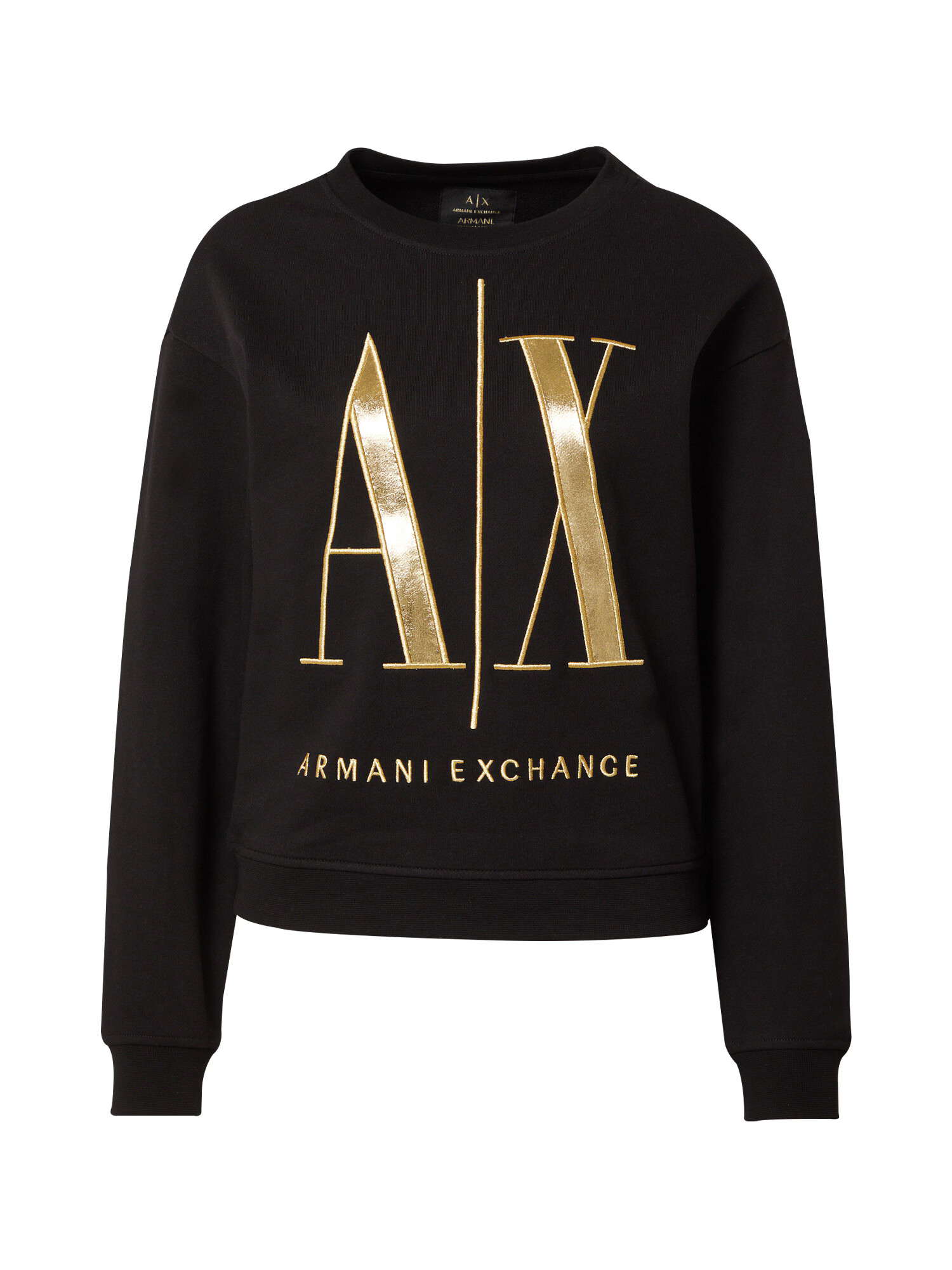 ARMANI EXCHANGE Mikina zlatá / čierna - Pepit.sk