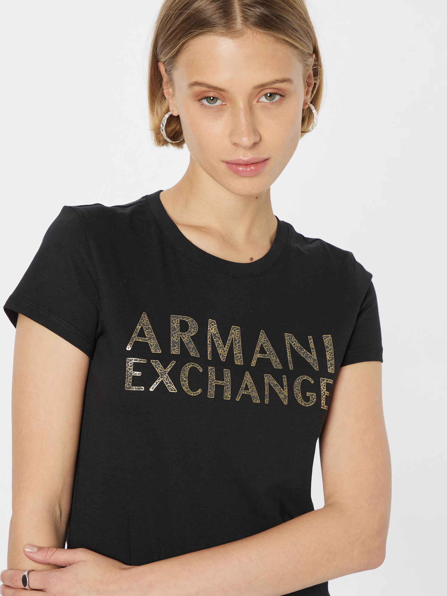 ARMANI EXCHANGE Tričko čierna - Pepit.sk