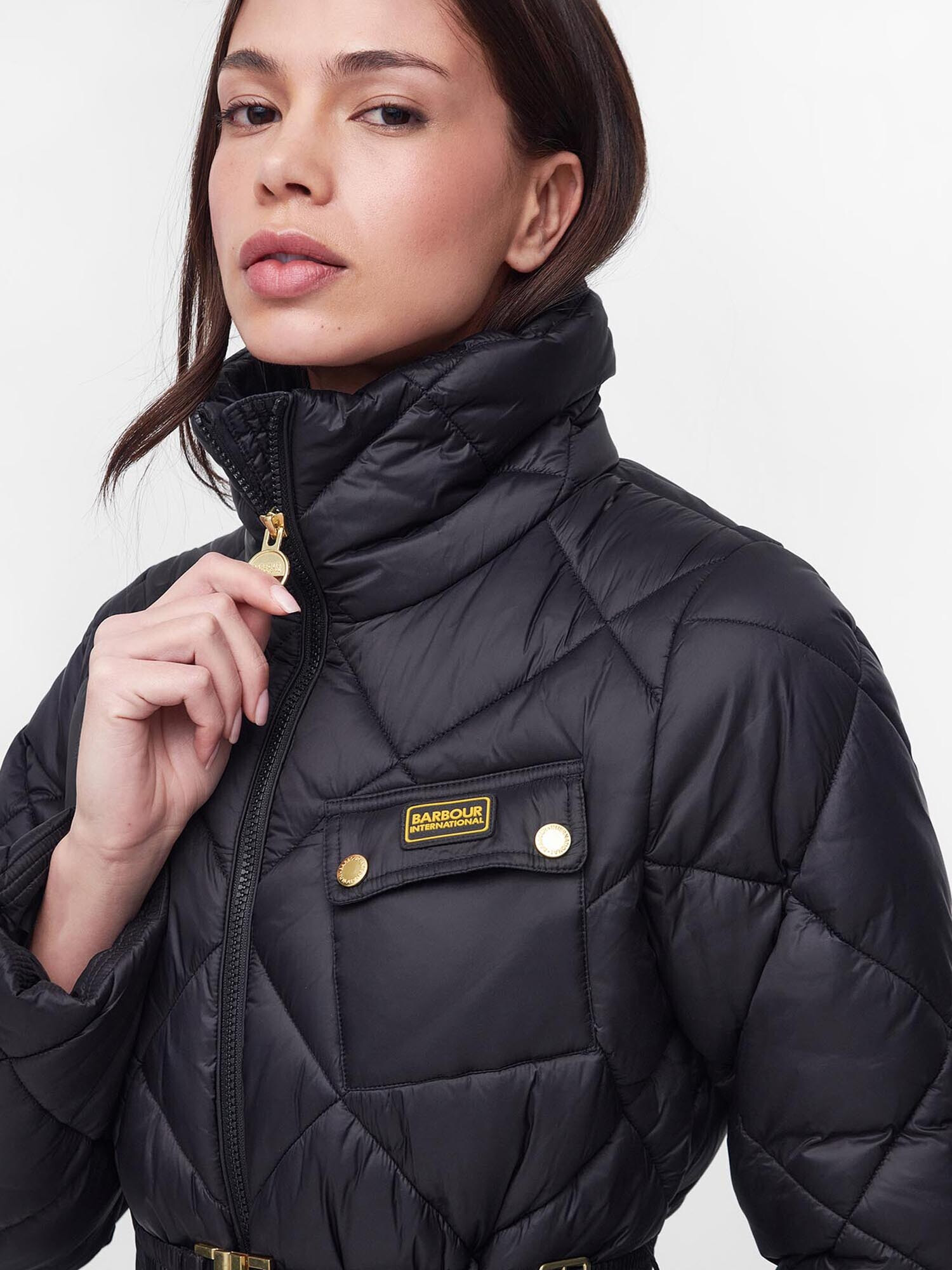 Barbour International Prechodná bunda 'Aurora' čierna - Pepit.sk