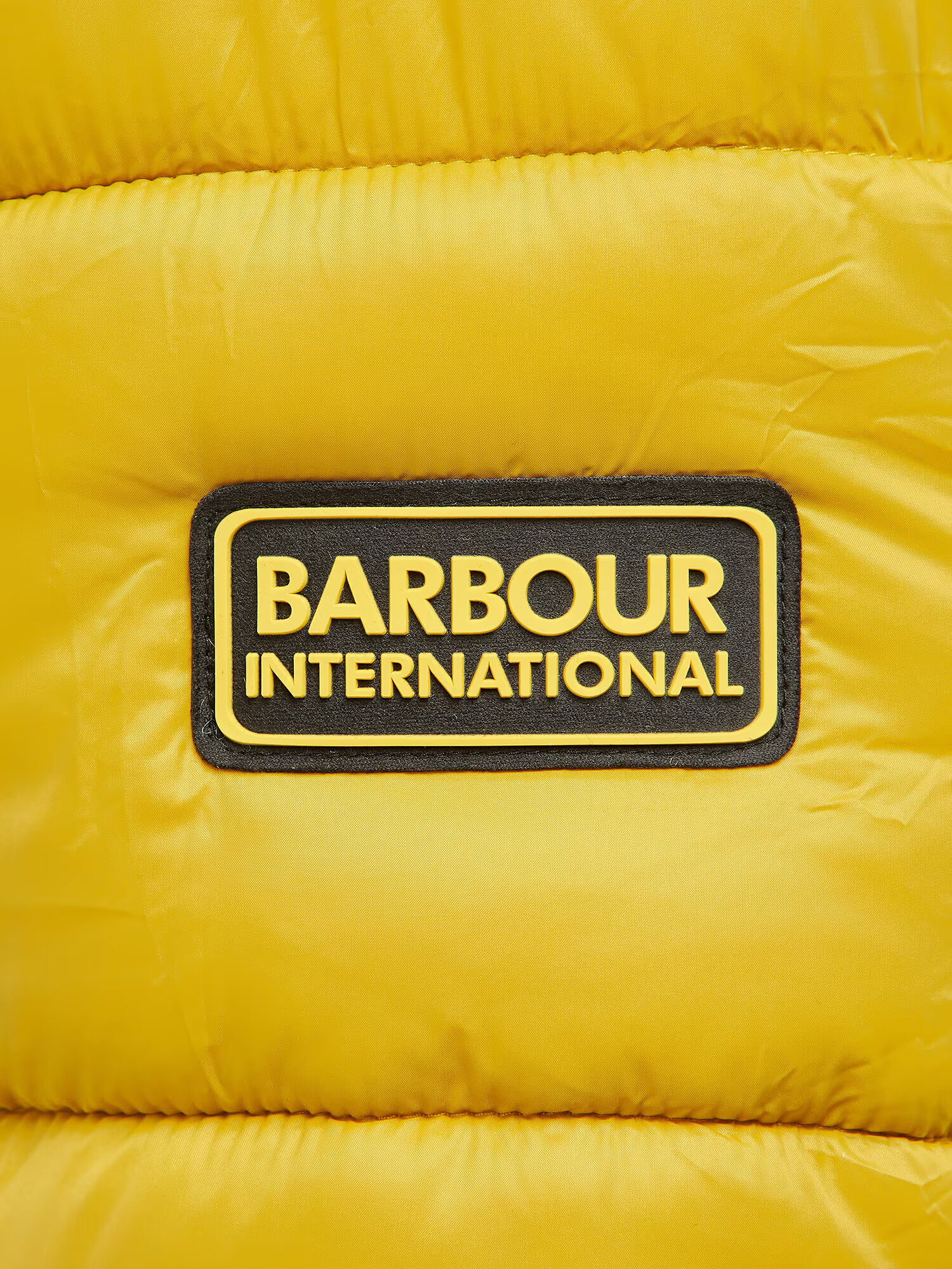 Barbour International Zimná bunda horčicová / čierna - Pepit.sk