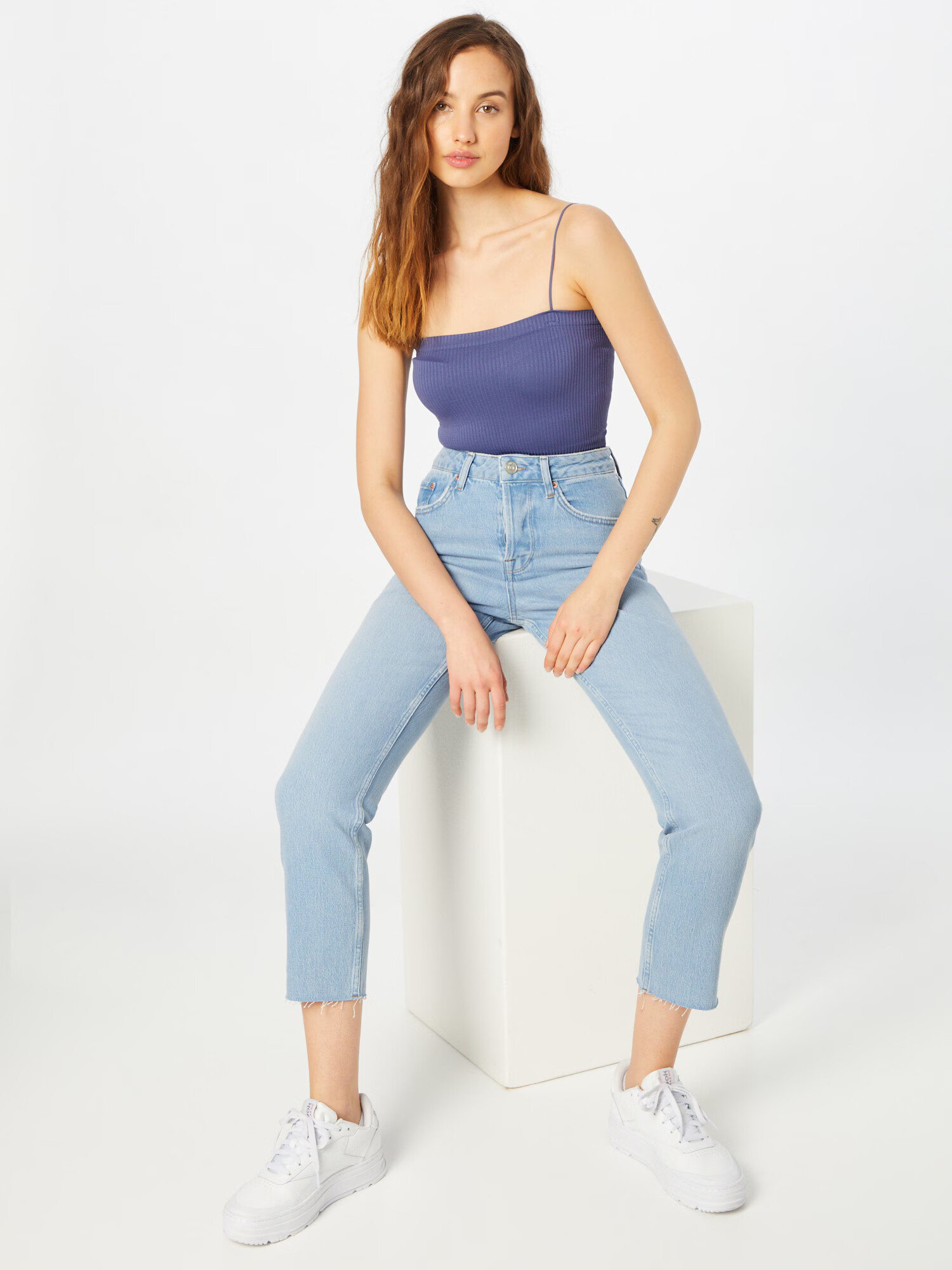 BDG Urban Outfitters Top 'HARRIET' tmavomodrá - Pepit.sk