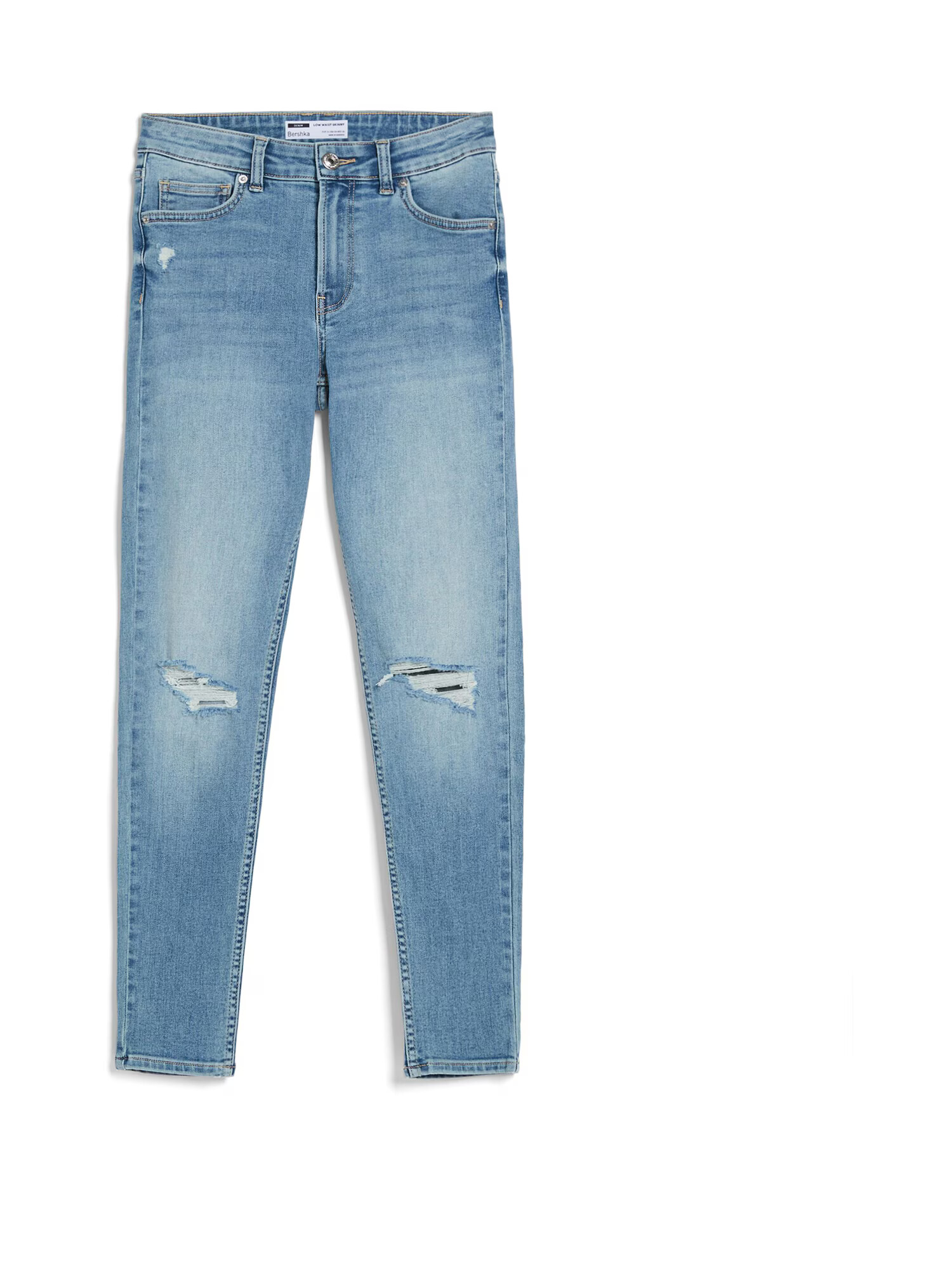 Bershka Džínsy modrá denim - Pepit.sk