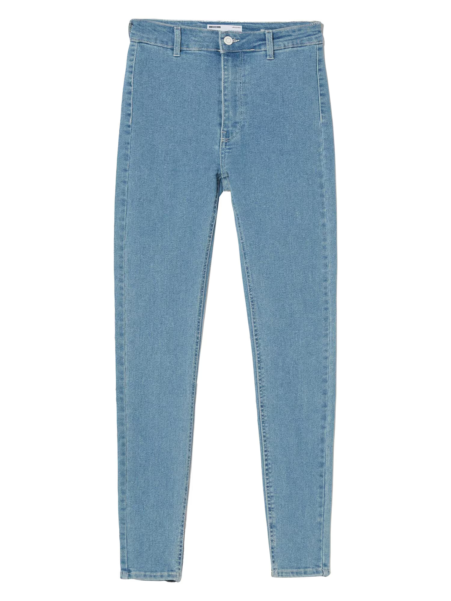 Bershka Jeggings modrá denim - Pepit.sk