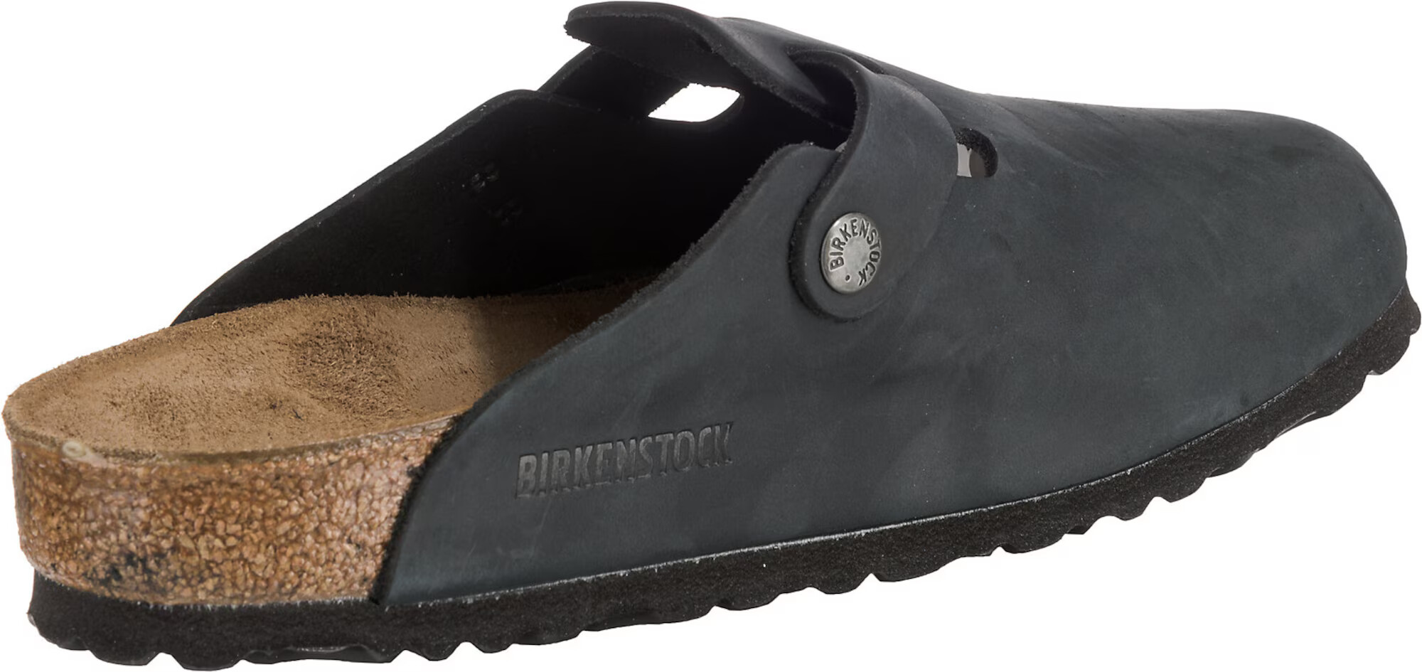 BIRKENSTOCK Dreváky 'Boston' antracitová - Pepit.sk