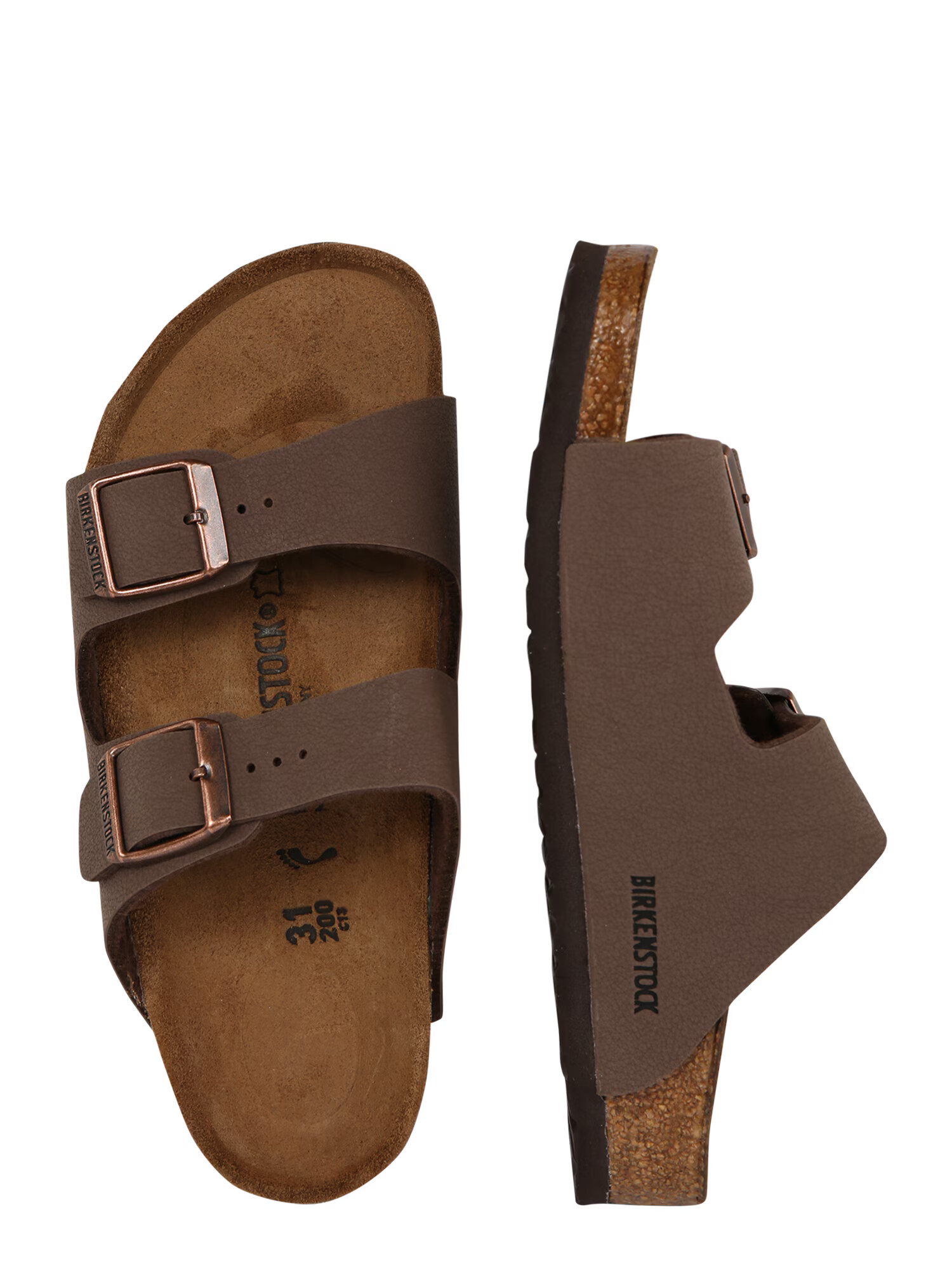 BIRKENSTOCK Sandále 'Arizona' karamelová / sépiová - Pepit.sk