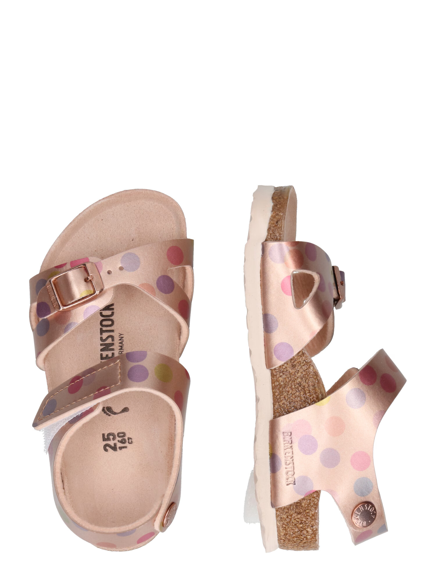 BIRKENSTOCK Sandále 'Colorado' bronzová / levanduľová / malinová - Pepit.sk