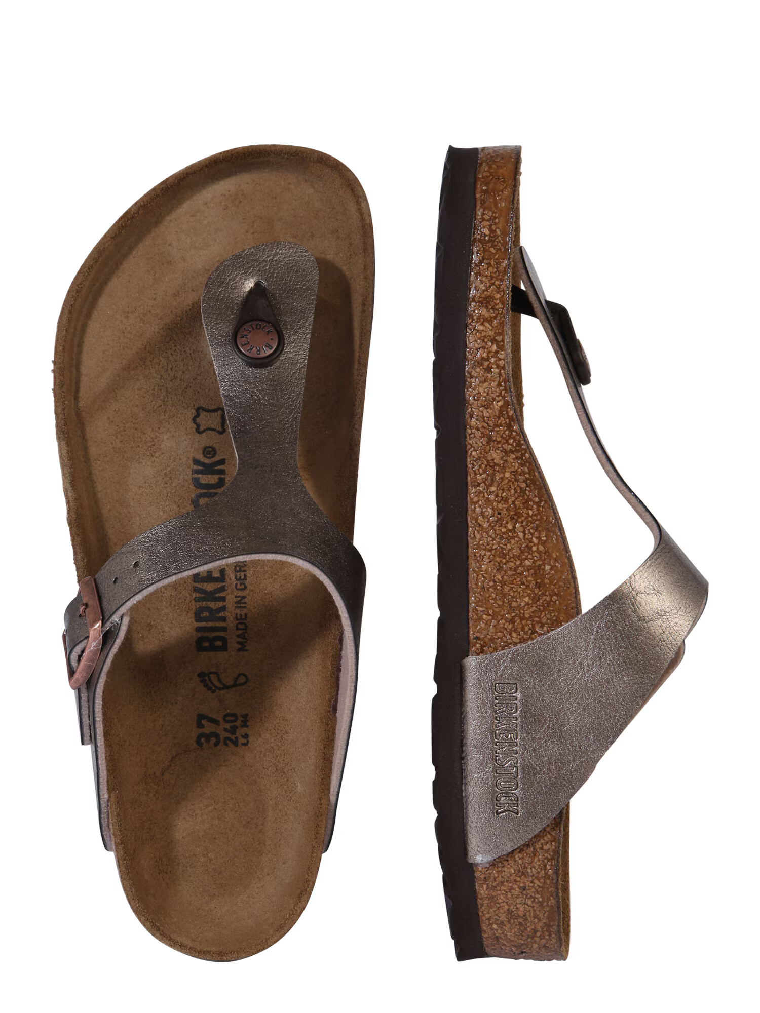 BIRKENSTOCK Žabky 'Gizeh' bronzová - Pepit.sk