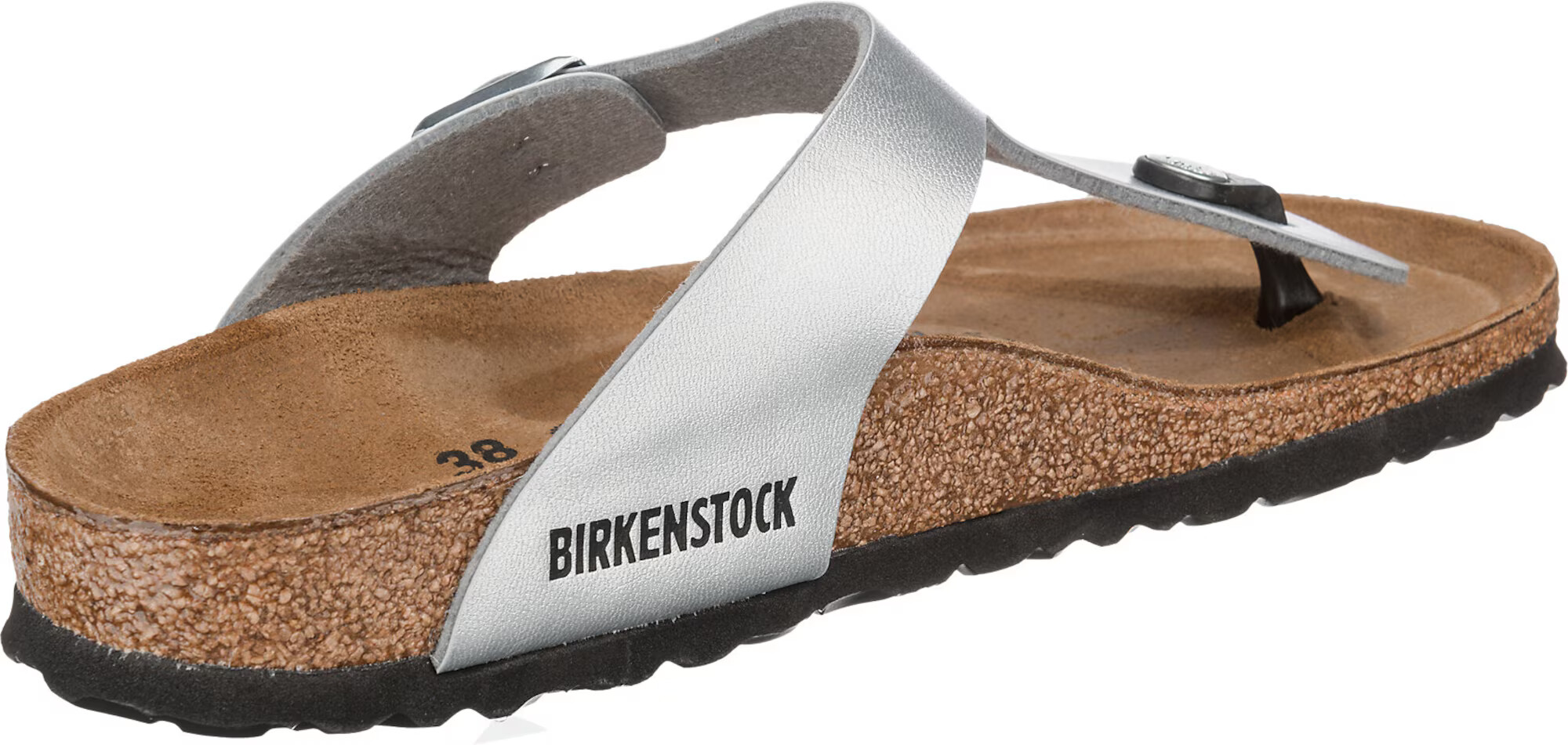 BIRKENSTOCK Žabky 'Gizeh' strieborná - Pepit.sk