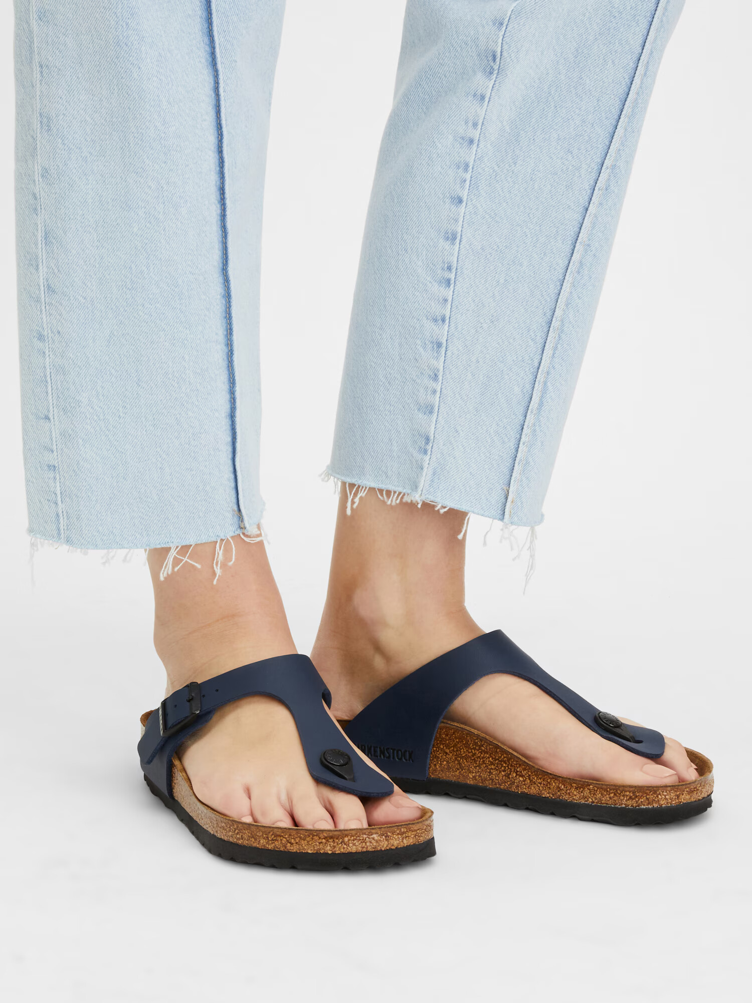 BIRKENSTOCK Žabky 'Gizeh' tmavomodrá - Pepit.sk