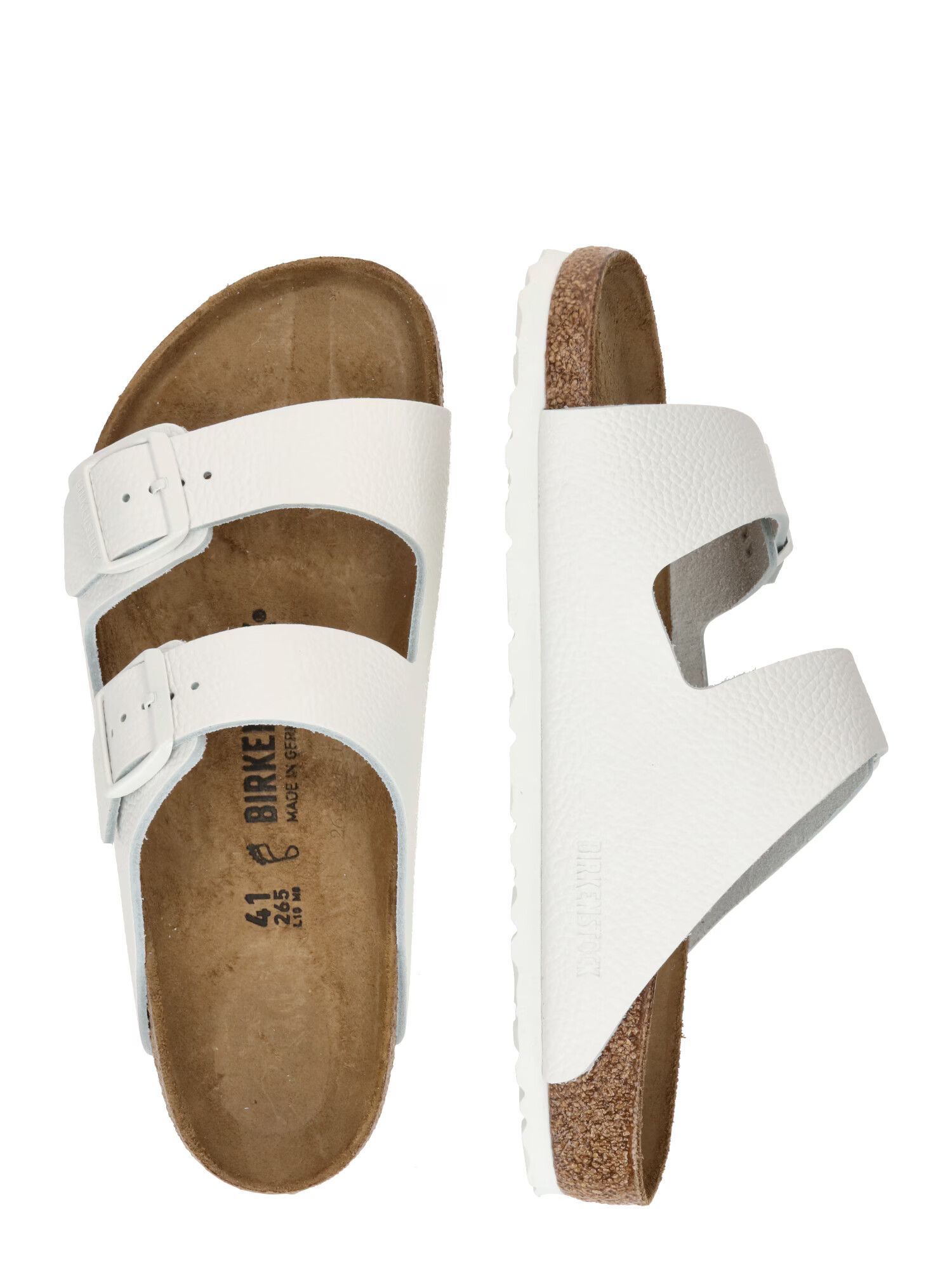 BIRKENSTOCK Šľapky 'Arizona' biela - Pepit.sk