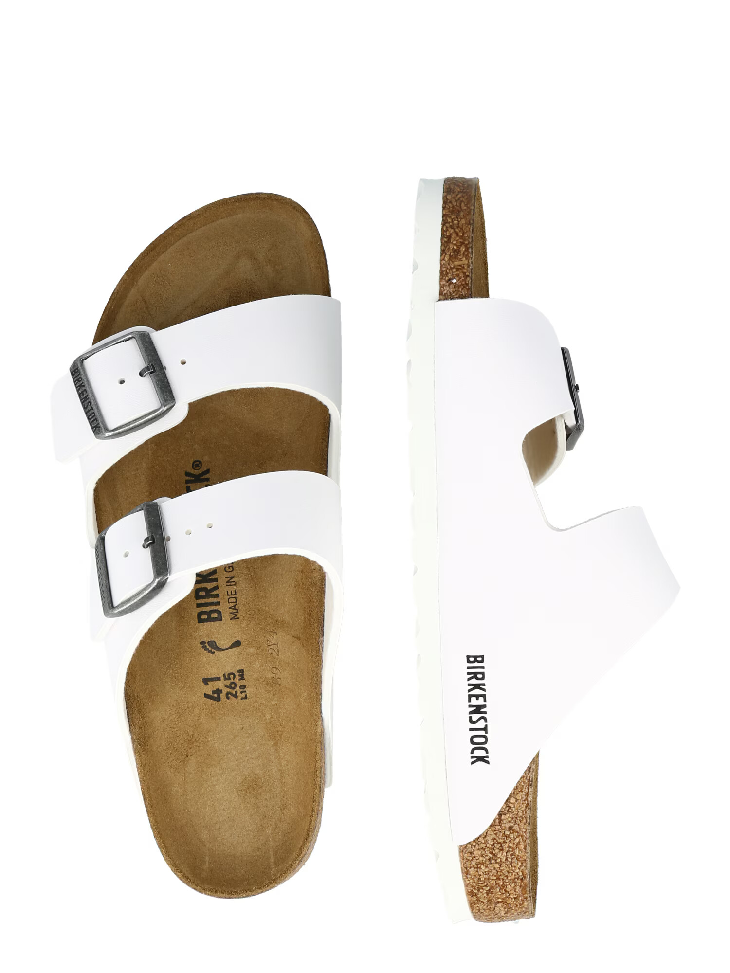 BIRKENSTOCK Šľapky 'Arizona' biela - Pepit.sk